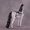 Petals on Parade OOAK Glossy Morgan Stallion by Dawn Quick EQ25