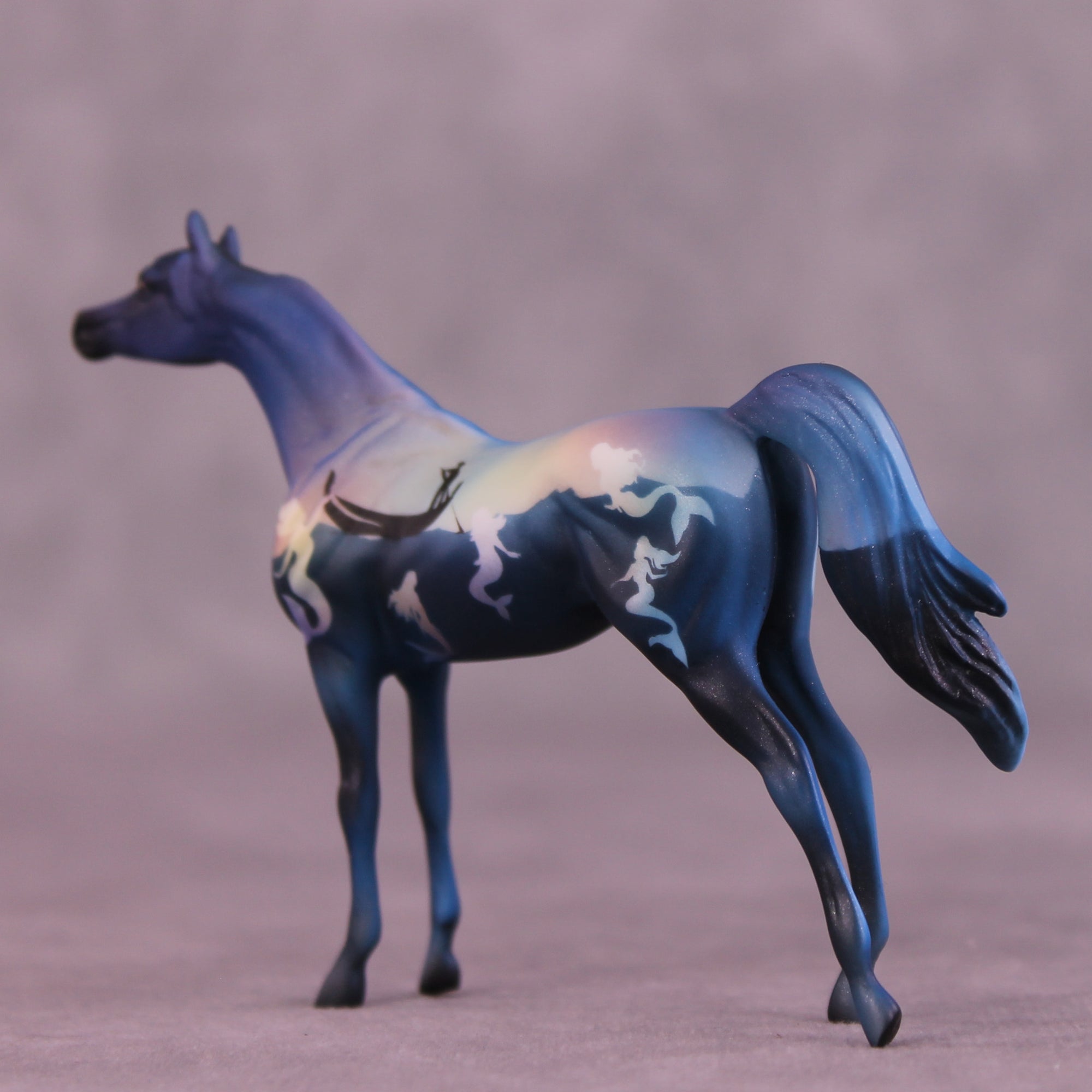 Death Song OOAK Chip Arabian by Kike (Enrique) Duarte CL25