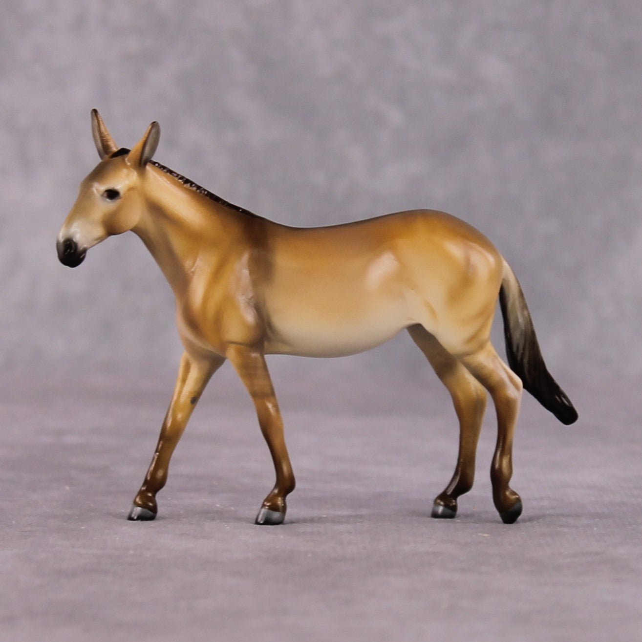 "Lil Dunnin" OOAK Custom Dun Mule Chip By Tiffany Purdy - GemStone Series