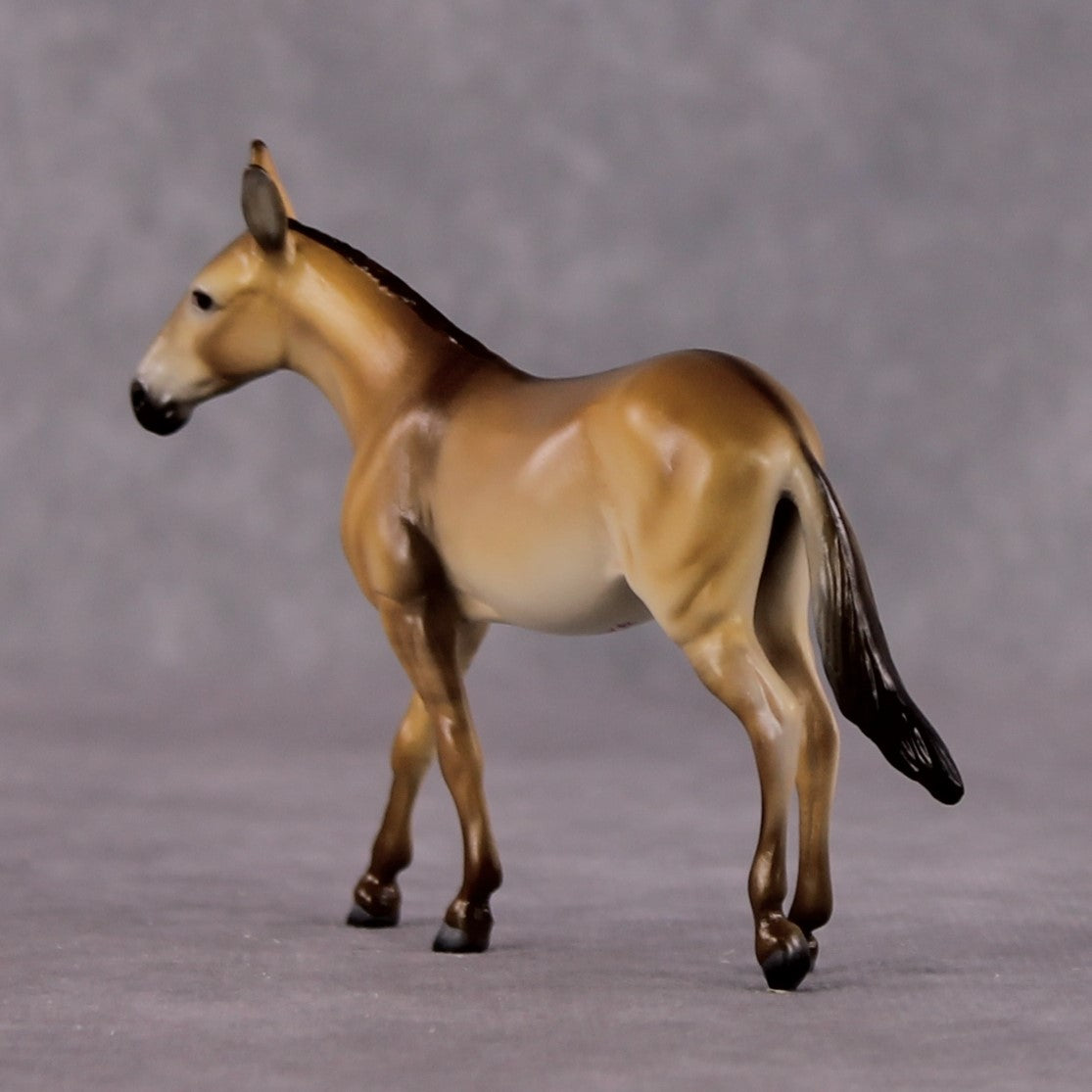 "Lil Dunnin" OOAK Custom Dun Mule Chip By Tiffany Purdy - GemStone Series