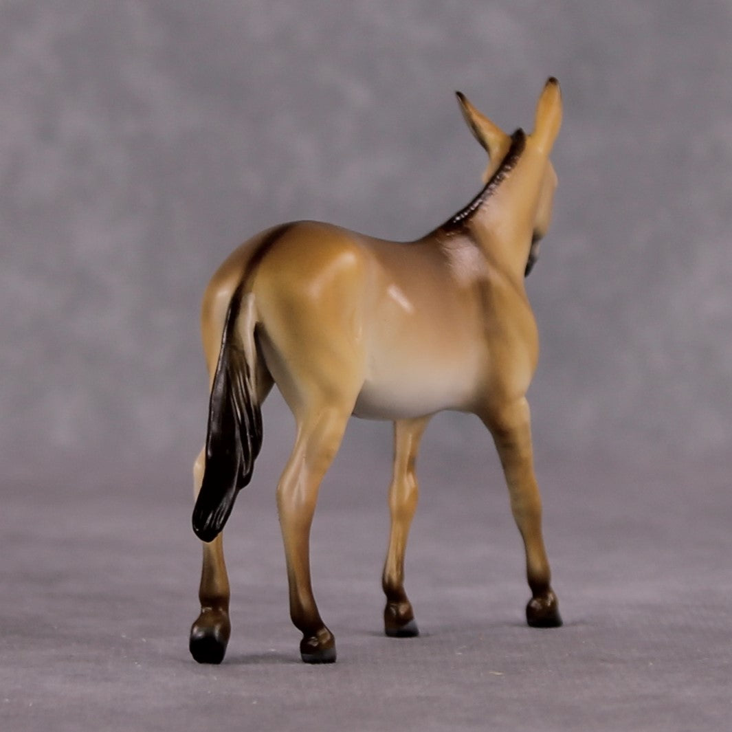 "Lil Dunnin" OOAK Custom Dun Mule Chip By Tiffany Purdy - GemStone Series