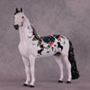 Petals on Parade OOAK Glossy Morgan Stallion by Dawn Quick EQ25