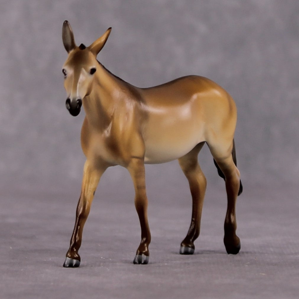 "Lil Dunnin" OOAK Custom Dun Mule Chip By Tiffany Purdy - GemStone Series