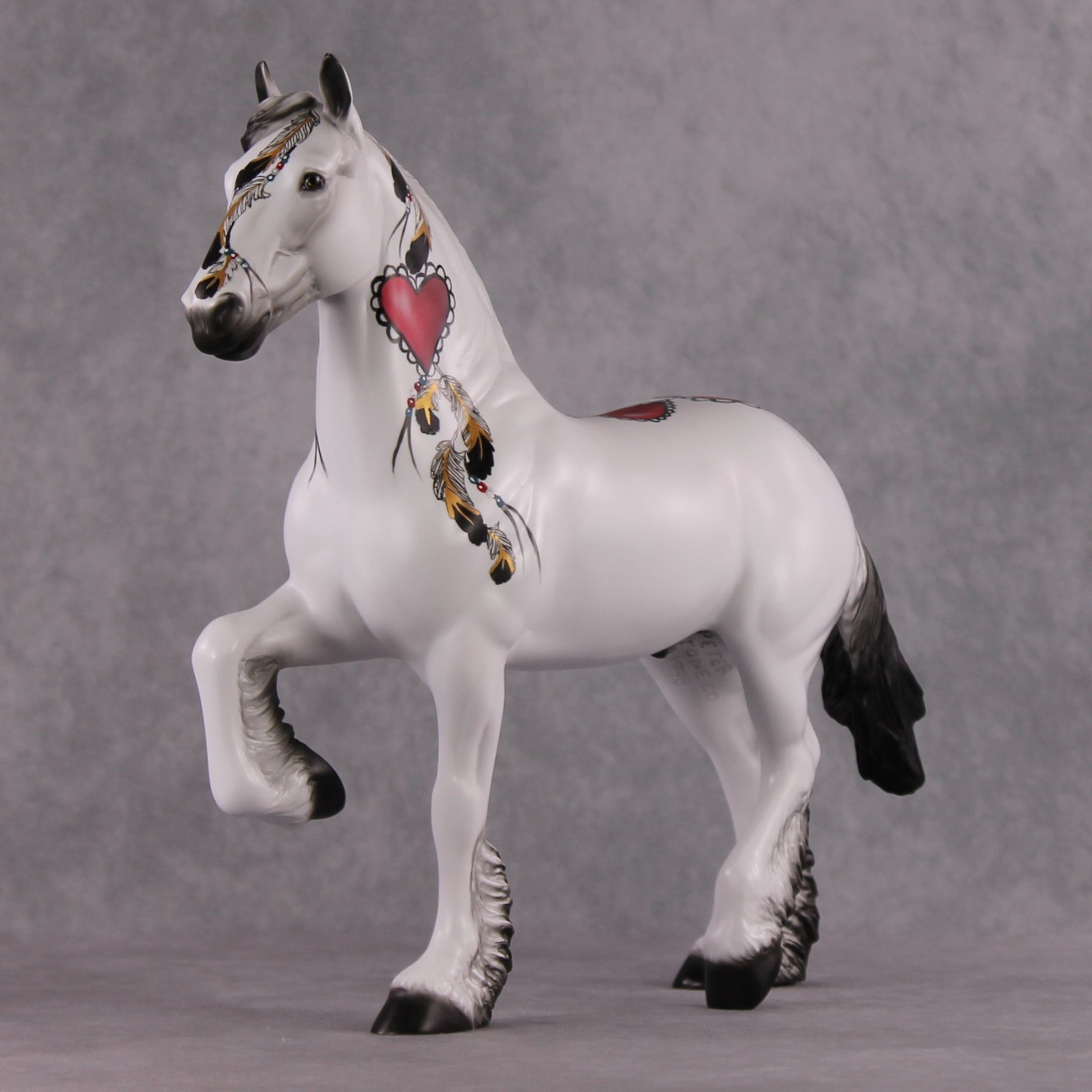 "Cherub" OOAK Deco Trotting Drafter By Dawn Quick Best Offer 03/04/2025