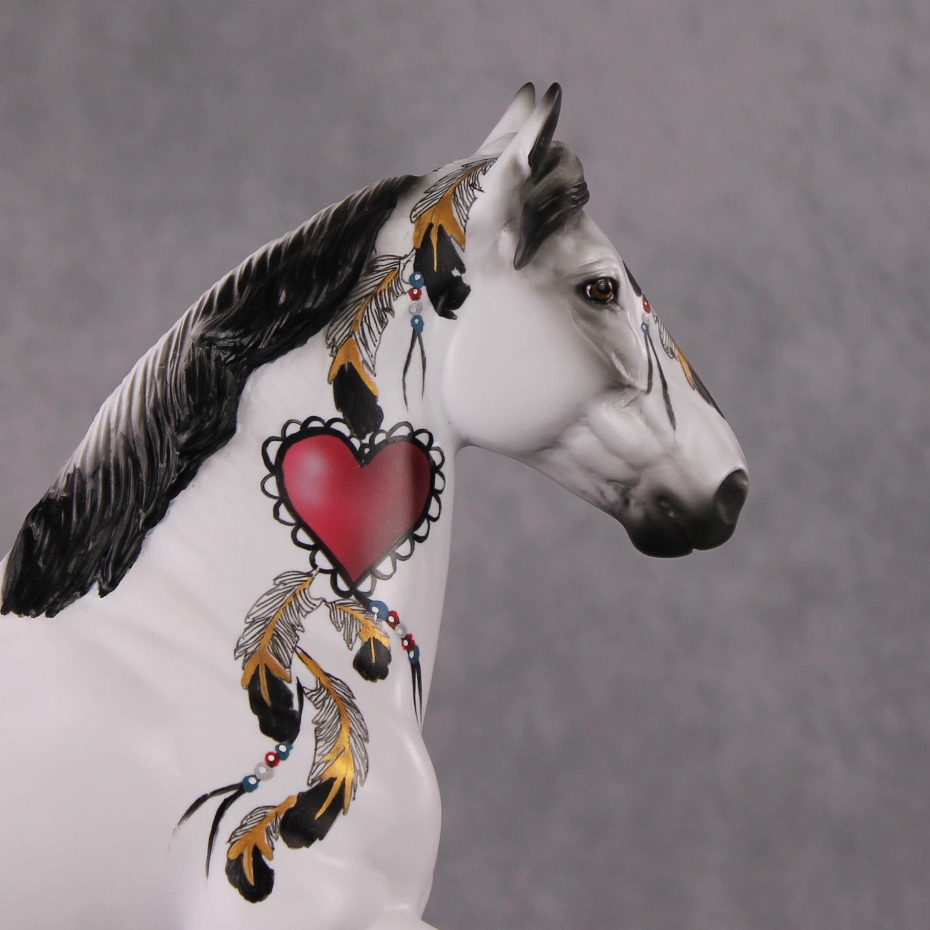 "Cherub" OOAK Deco Trotting Drafter By Dawn Quick Best Offer 03/04/2025