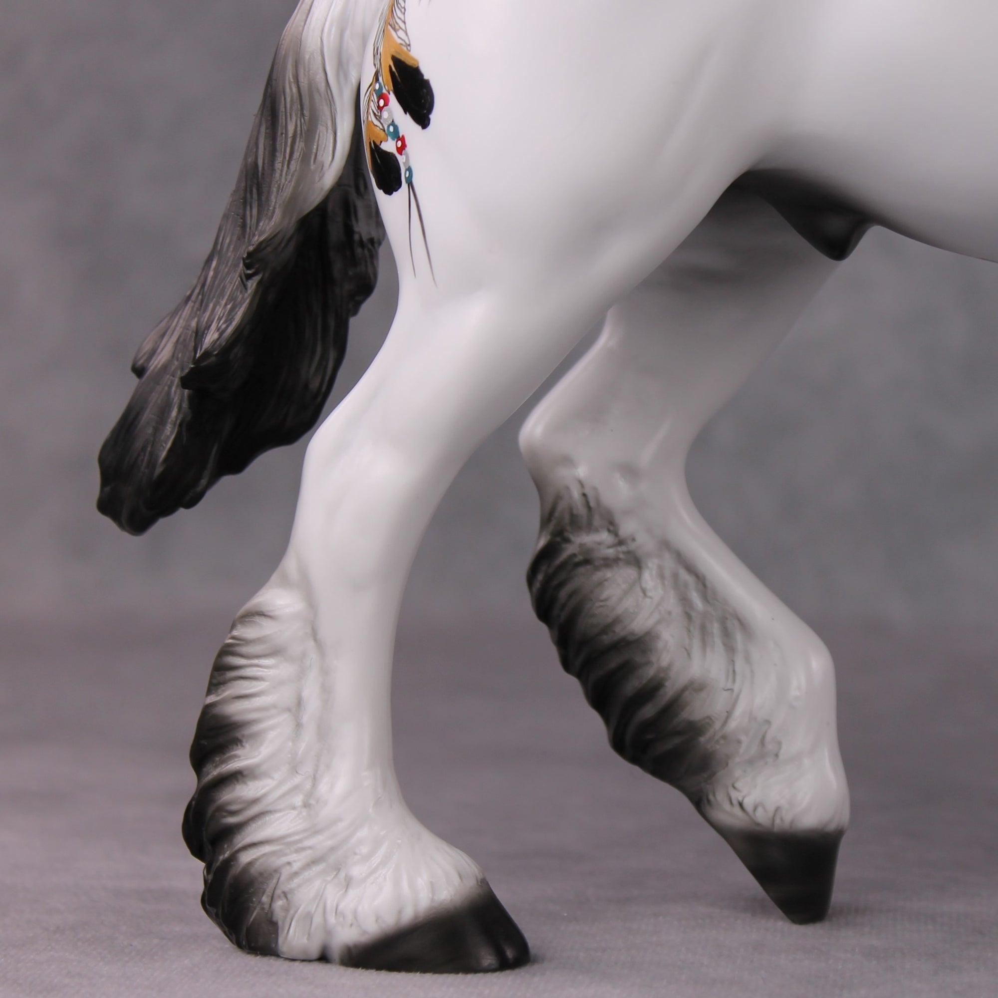 "Cherub" OOAK Deco Trotting Drafter By Dawn Quick Best Offer 03/04/2025