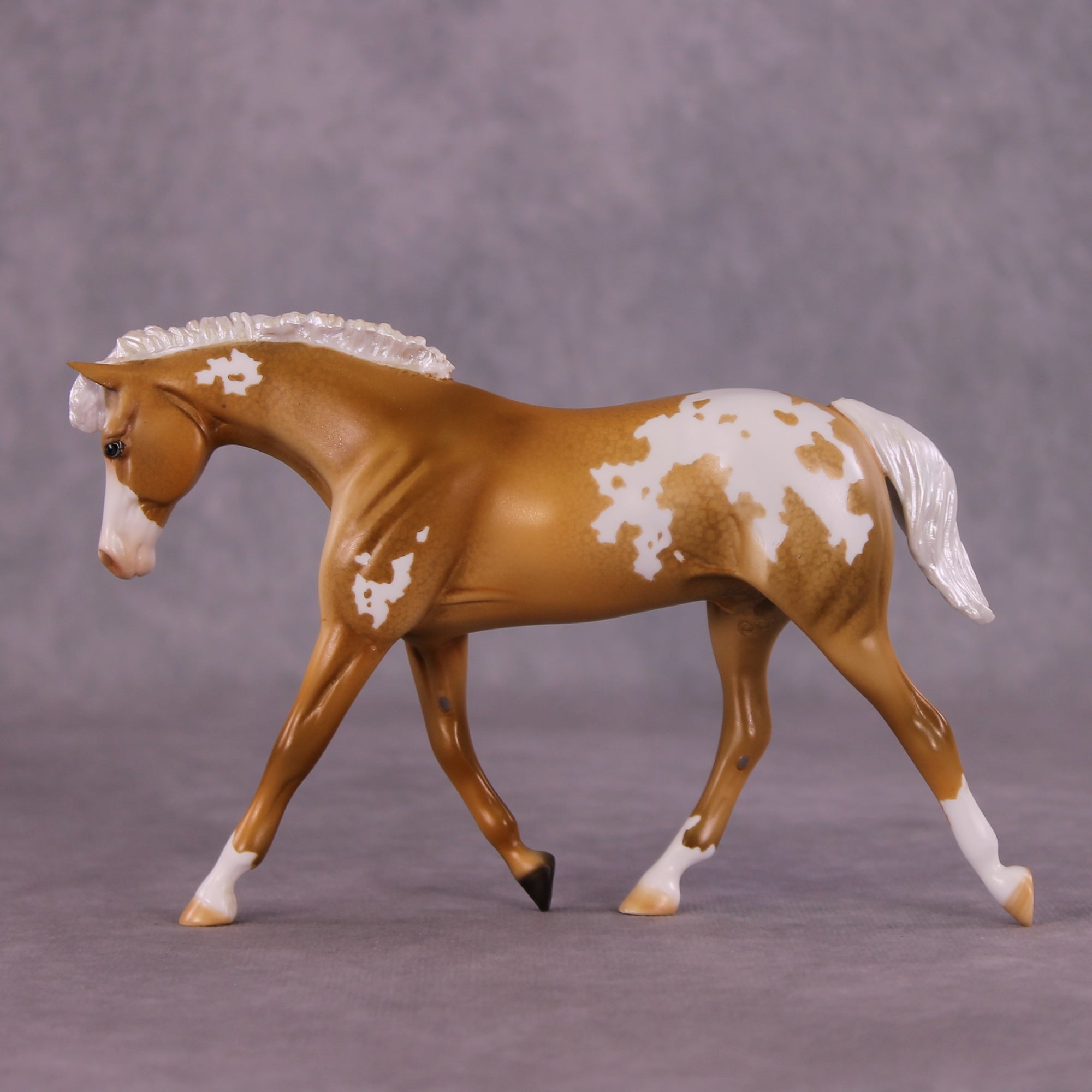 "Herbaceous" OOAK FCM Warmblood Pebble by Dawn Quick EQ25