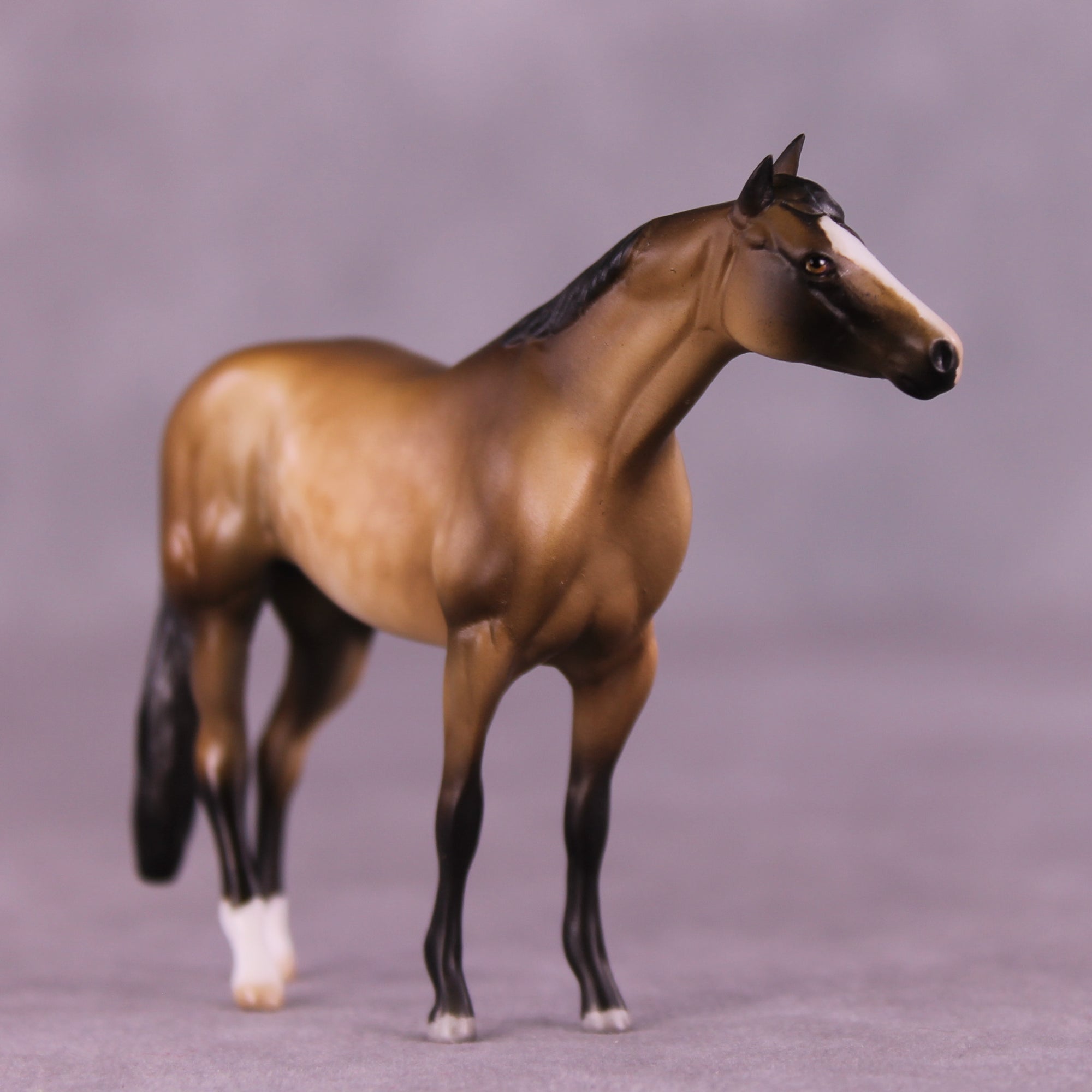 Union OOAK Chip Stock Horse by Julie Keim Special Chip Drop