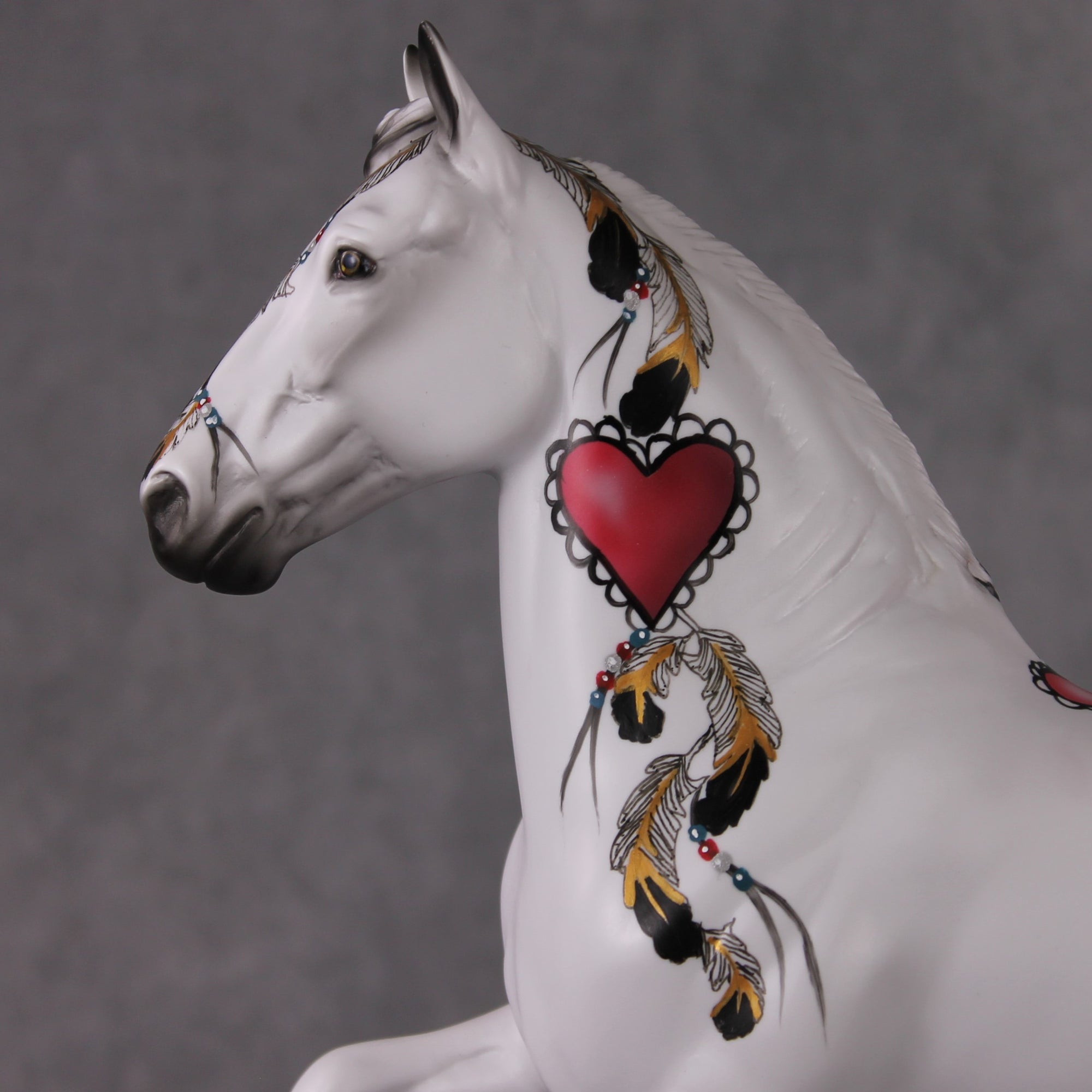 "Cherub" OOAK Deco Trotting Drafter By Dawn Quick Best Offer 03/04/2025