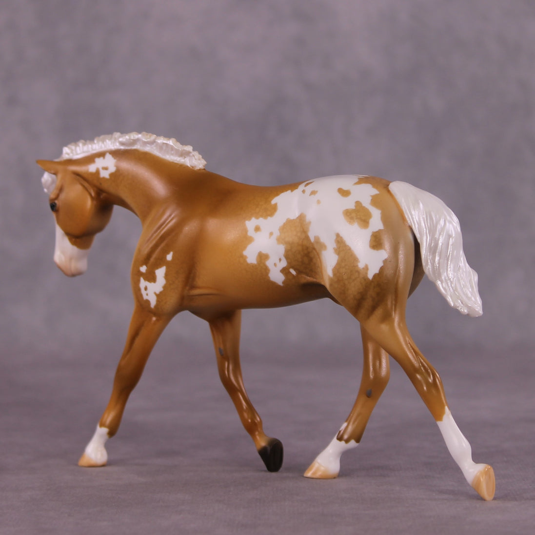 "Herbaceous" OOAK FCM Warmblood Pebble by Dawn Quick EQ25