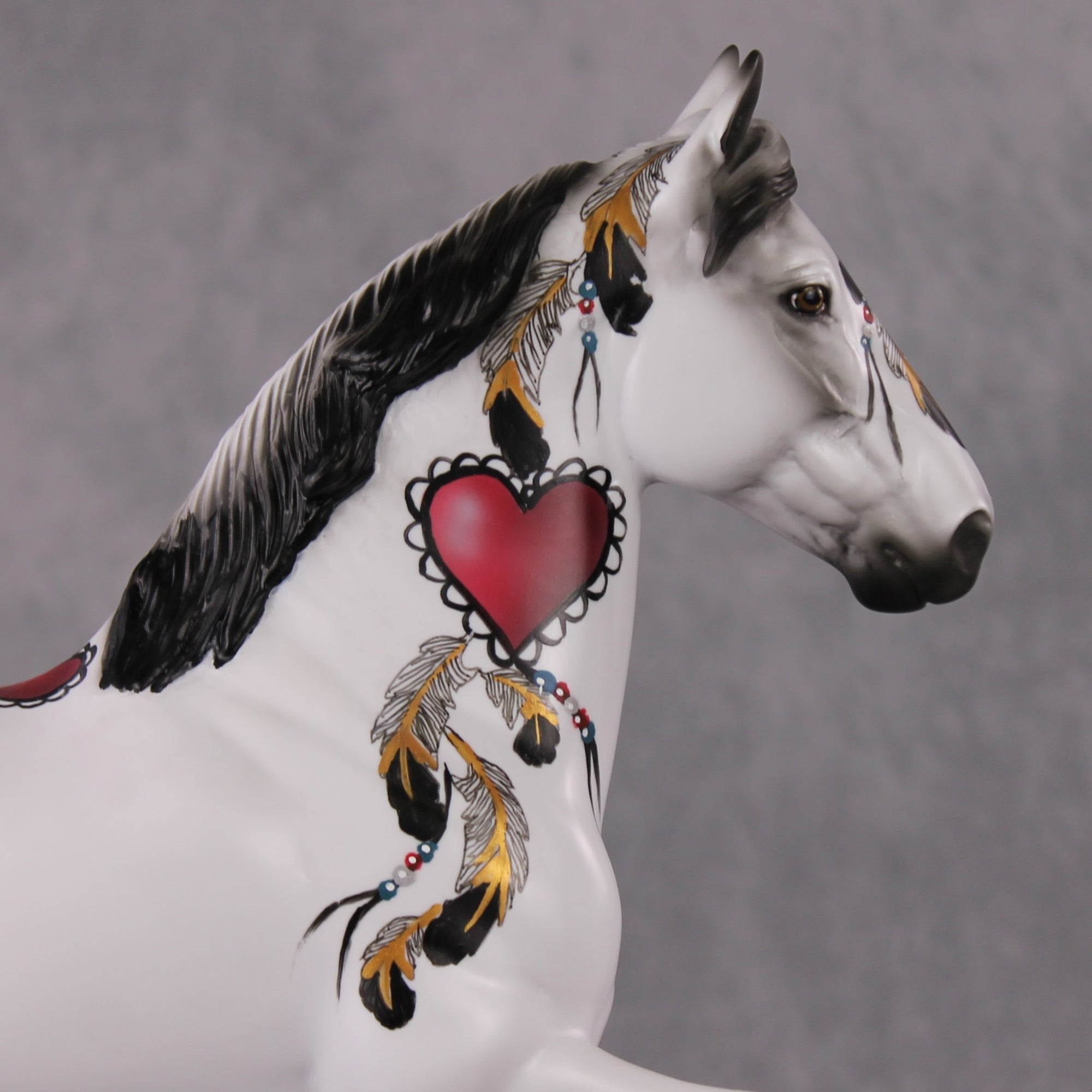 "Cherub" OOAK Deco Trotting Drafter By Dawn Quick Best Offer 03/04/2025