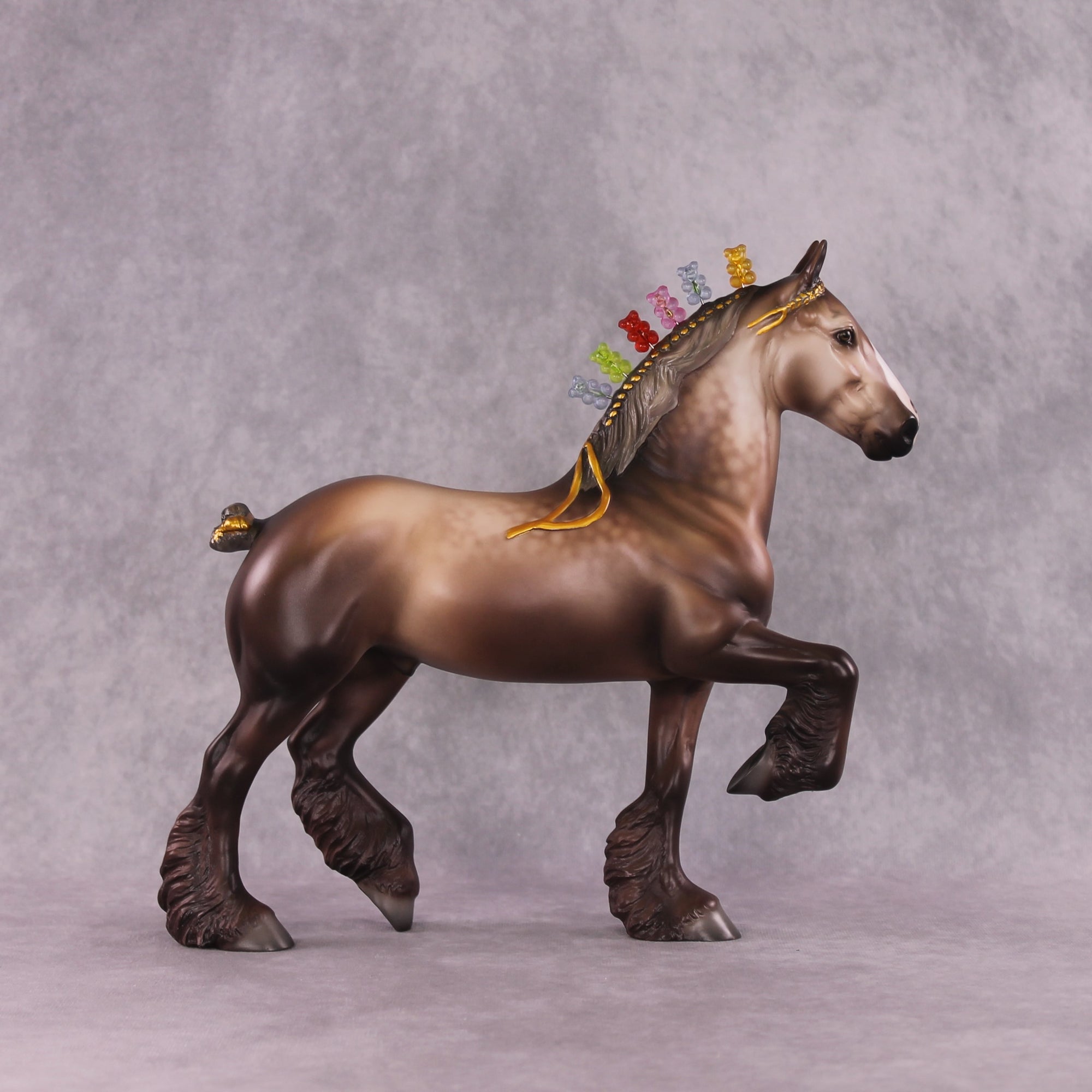 "Mishka" LE-10 Trotting Drafter By Jess Hamill - Menagerie Series