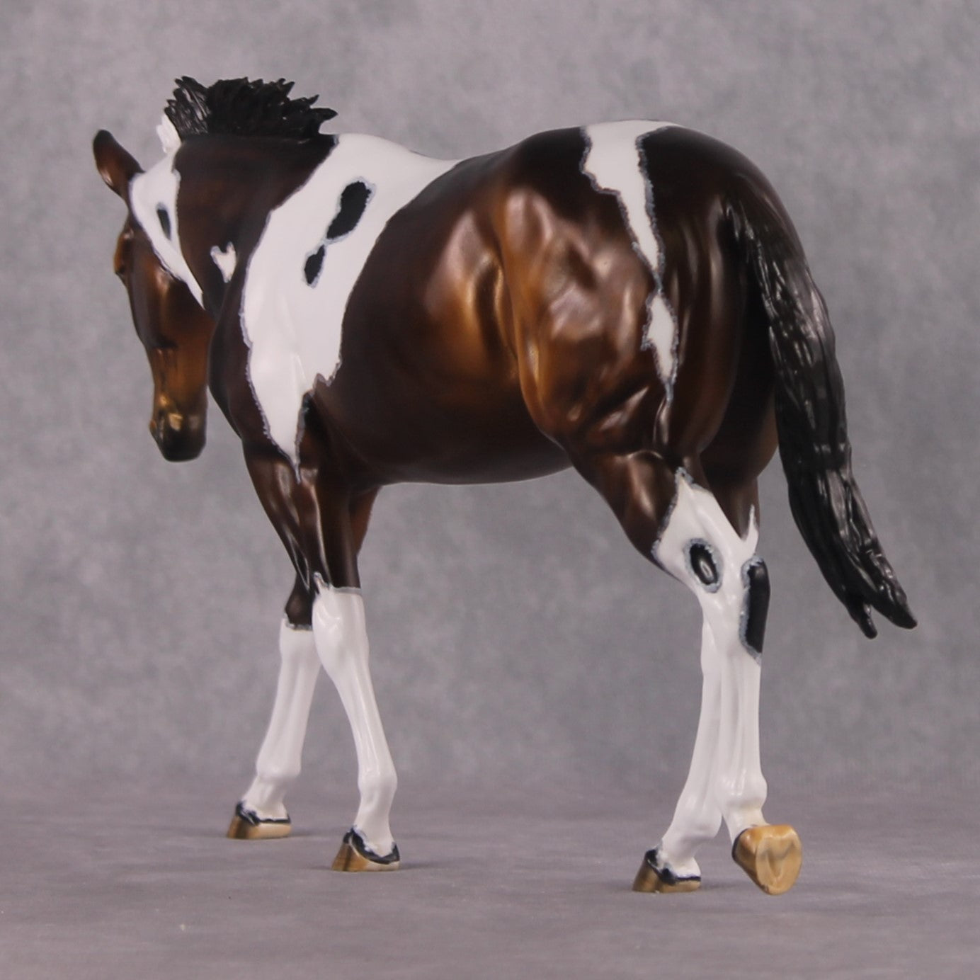 "Turkey" OOAK Bay Pinto Custom Large Mule By Dawn Quick Best Offer 03/04/2025