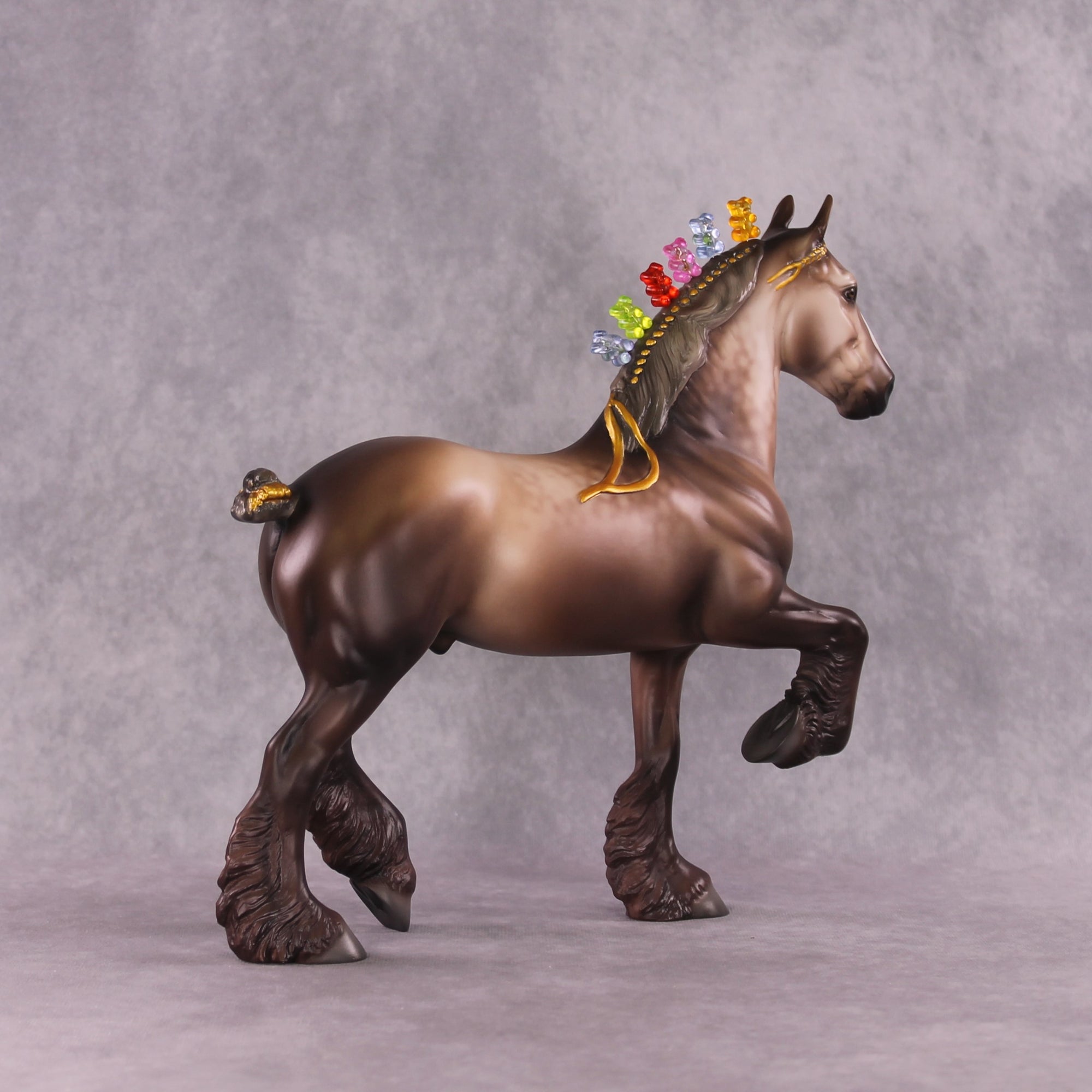 "Mishka" LE-10 Trotting Drafter By Jess Hamill - Menagerie Series