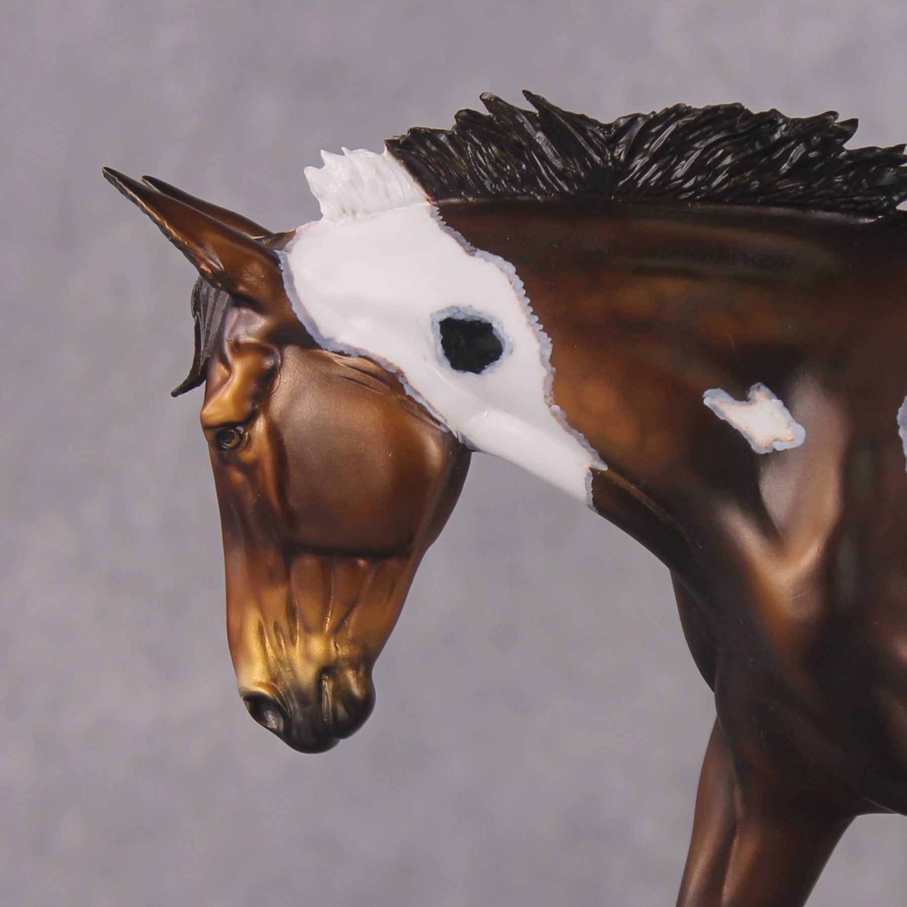 "Turkey" OOAK Bay Pinto Custom Large Mule By Dawn Quick Best Offer 03/04/2025