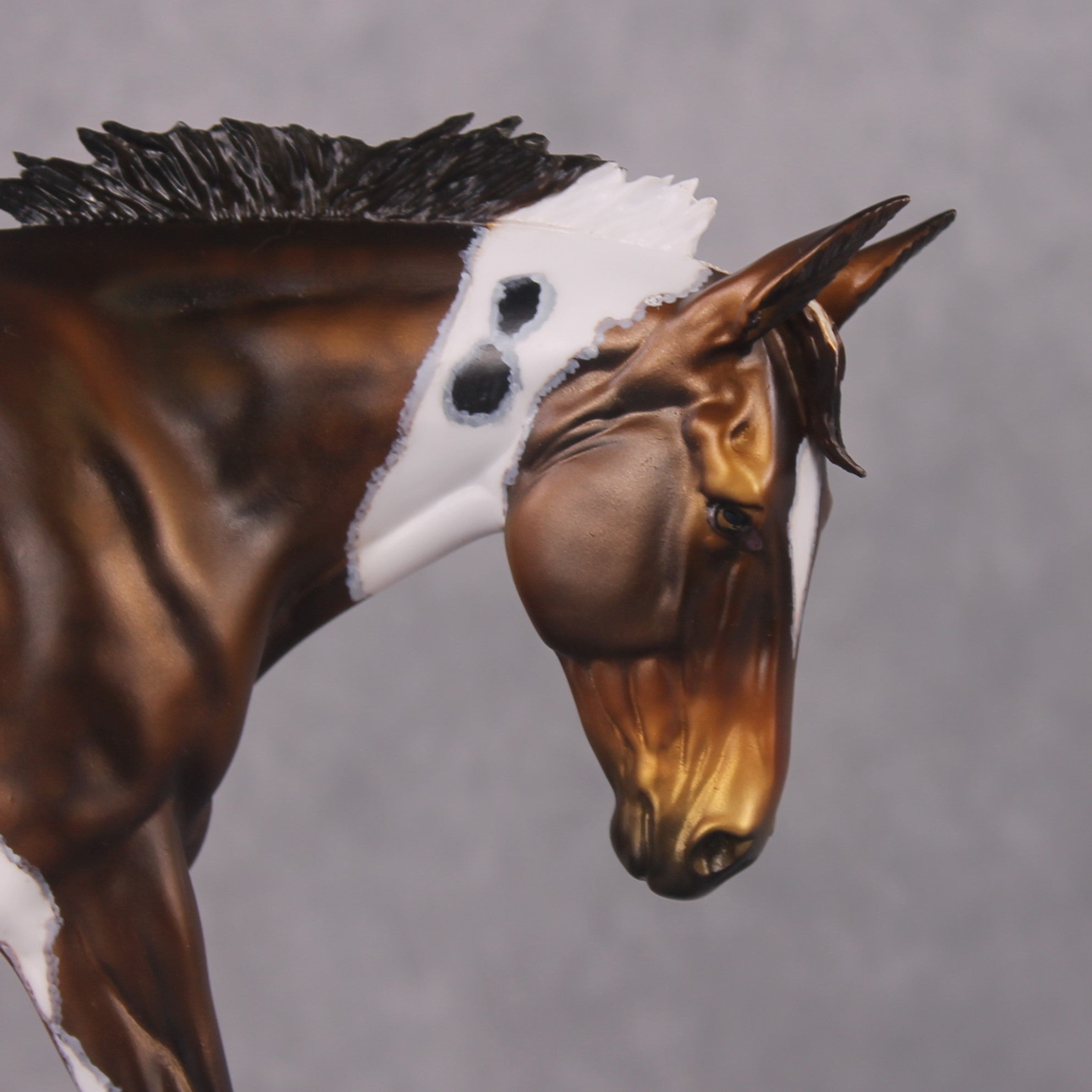 "Turkey" OOAK Bay Pinto Custom Large Mule By Dawn Quick Best Offer 03/04/2025