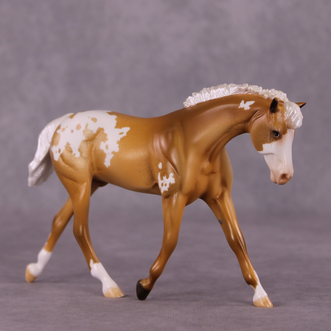 "Herbaceous" OOAK FCM Warmblood Pebble by Dawn Quick EQ25