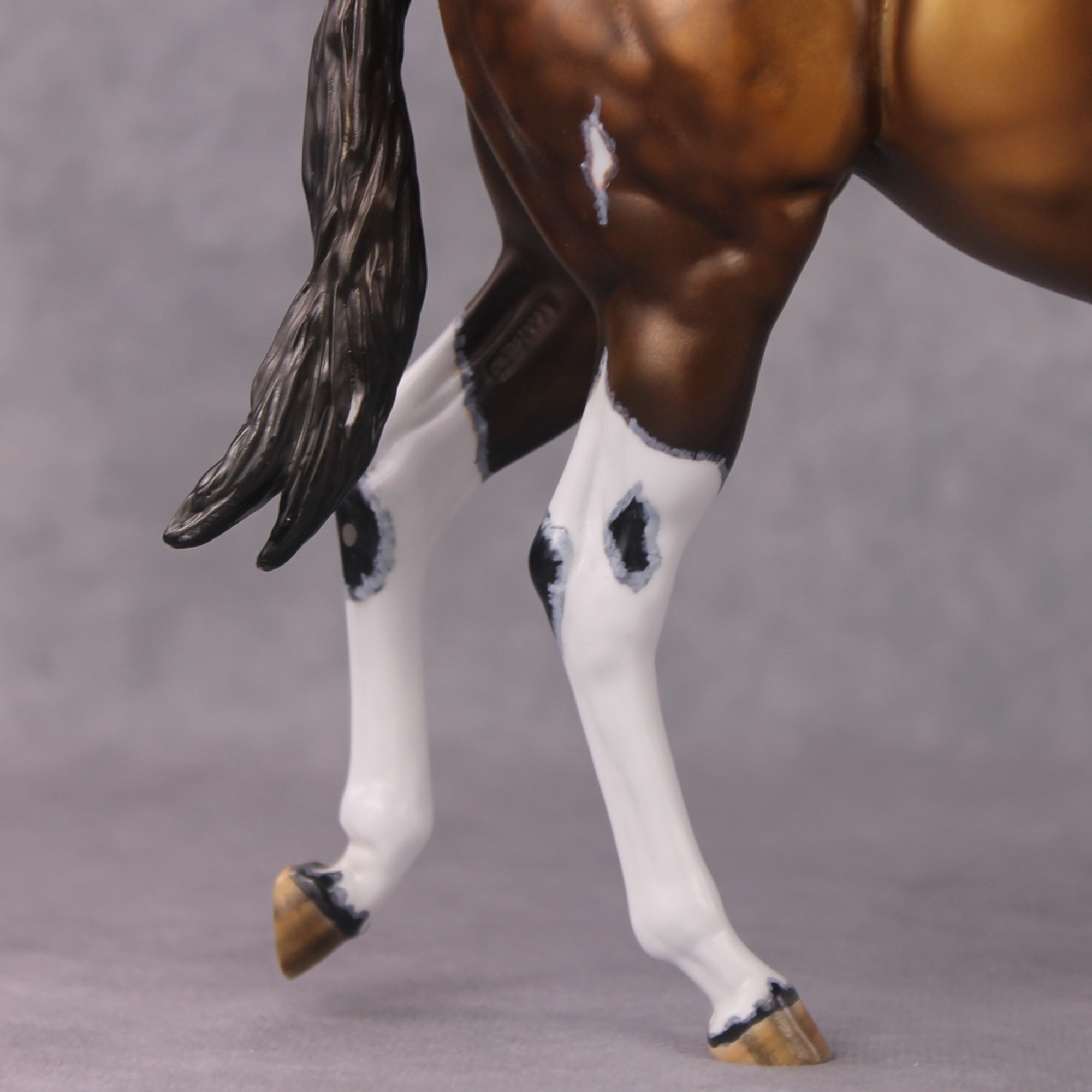 "Turkey" OOAK Bay Pinto Custom Large Mule By Dawn Quick Best Offer 03/04/2025