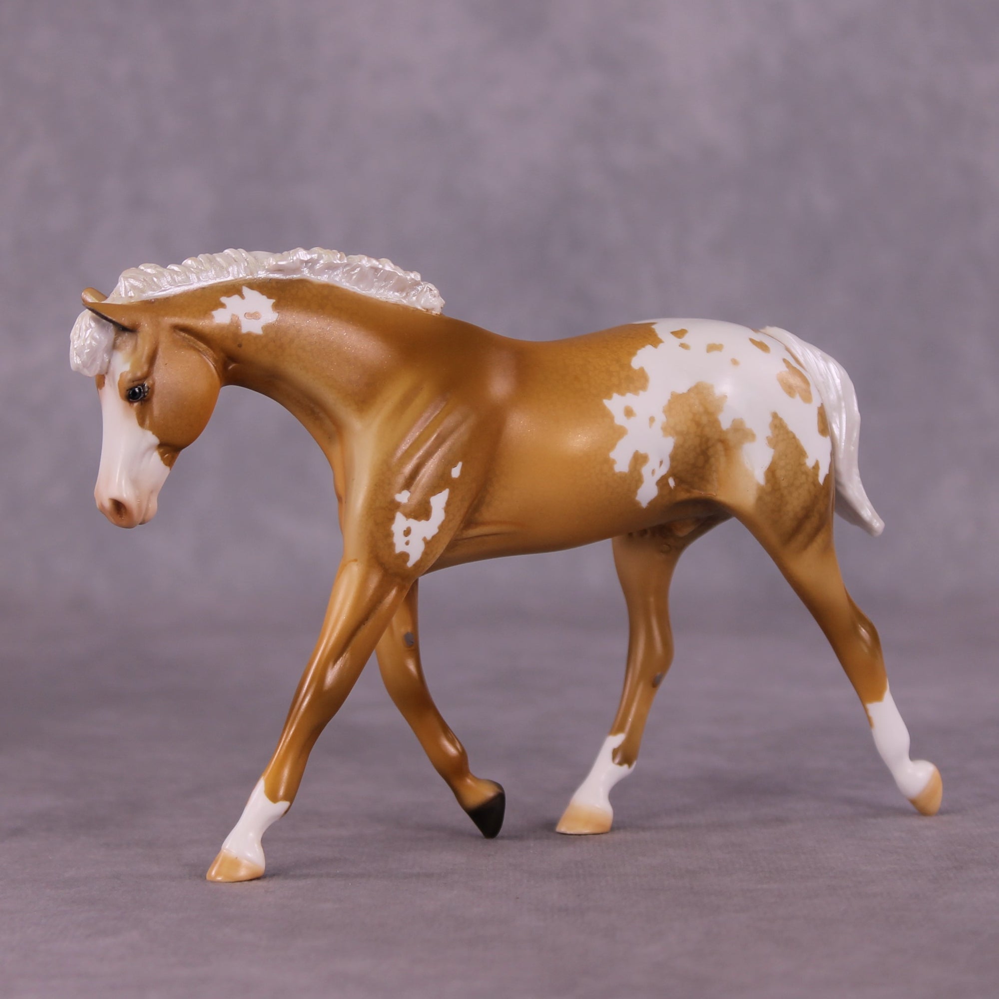"Herbaceous" OOAK FCM Warmblood Pebble by Dawn Quick EQ25