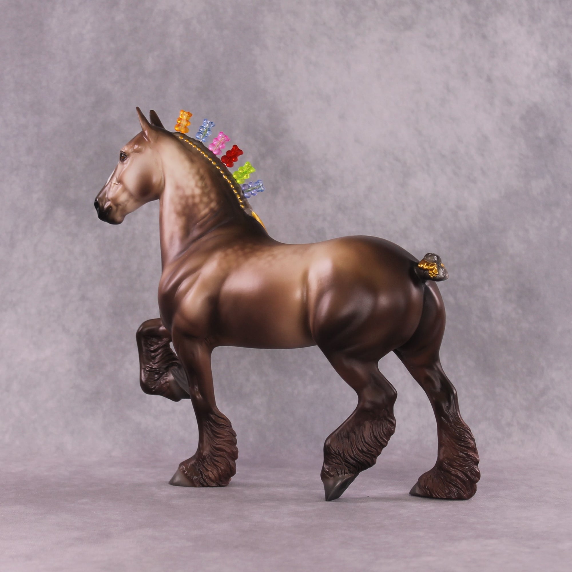 "Mishka" LE-10 Trotting Drafter By Jess Hamill - Menagerie Series