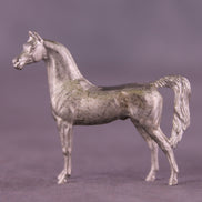 NEW 2025 Micro Pewter Arabian Stallion 1:64 Scale