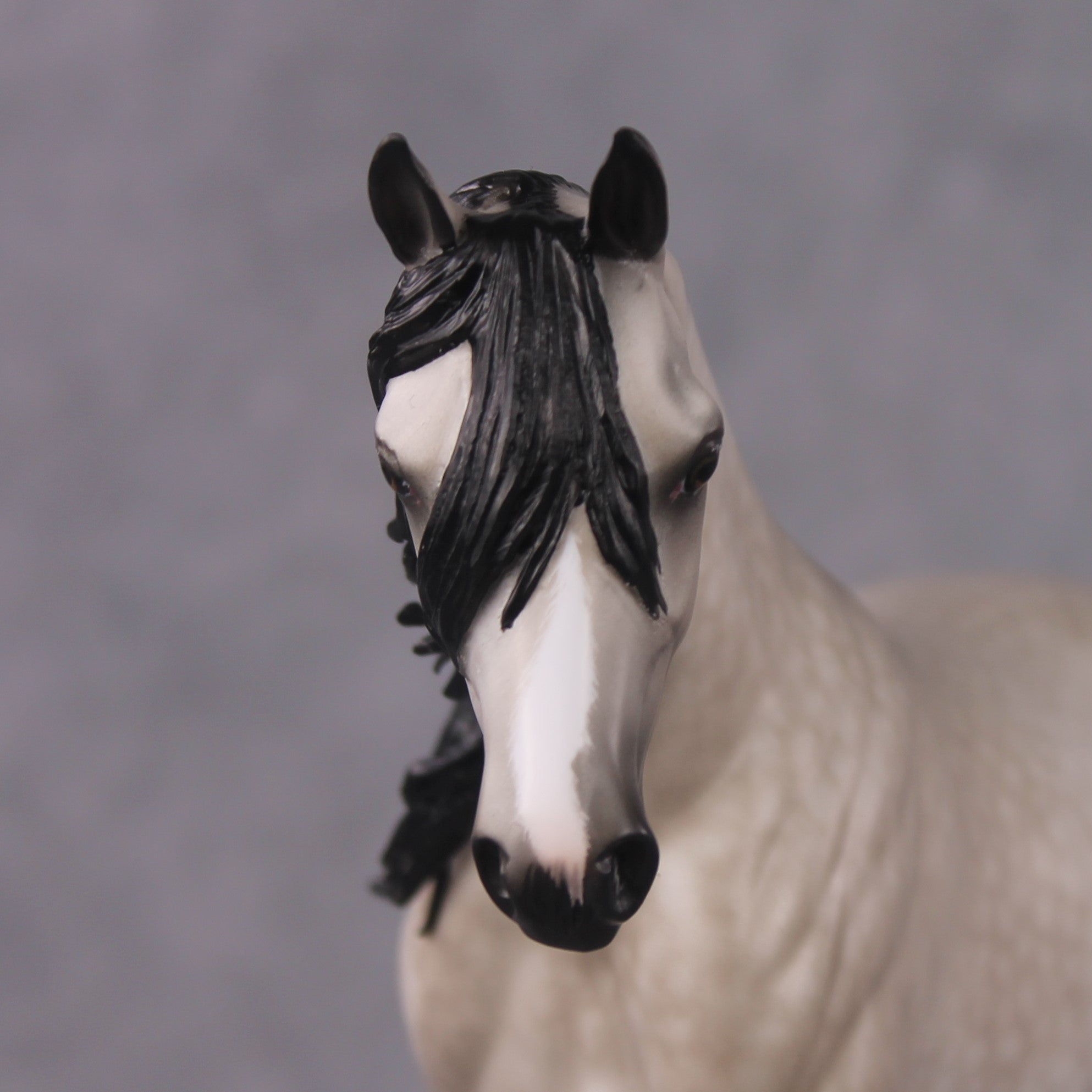 "McKormick" OOAK Custom Dapple Rose Grey Pony By Sheryl Leisure Best Offer 03/04/2025