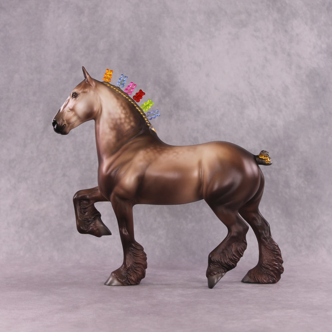 "Mishka" LE-10 Trotting Drafter By Jess Hamill - Menagerie Series