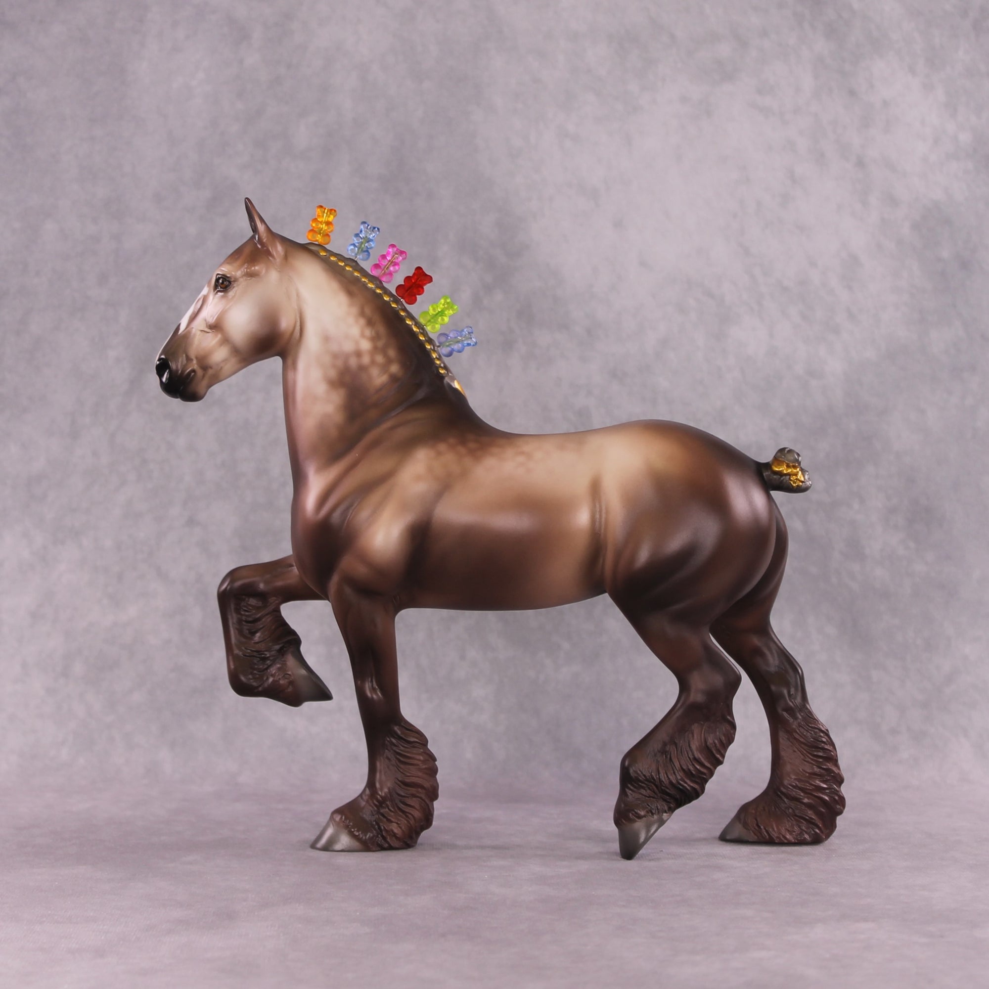 "Mishka" LE-10 Trotting Drafter By Jess Hamill - Menagerie Series