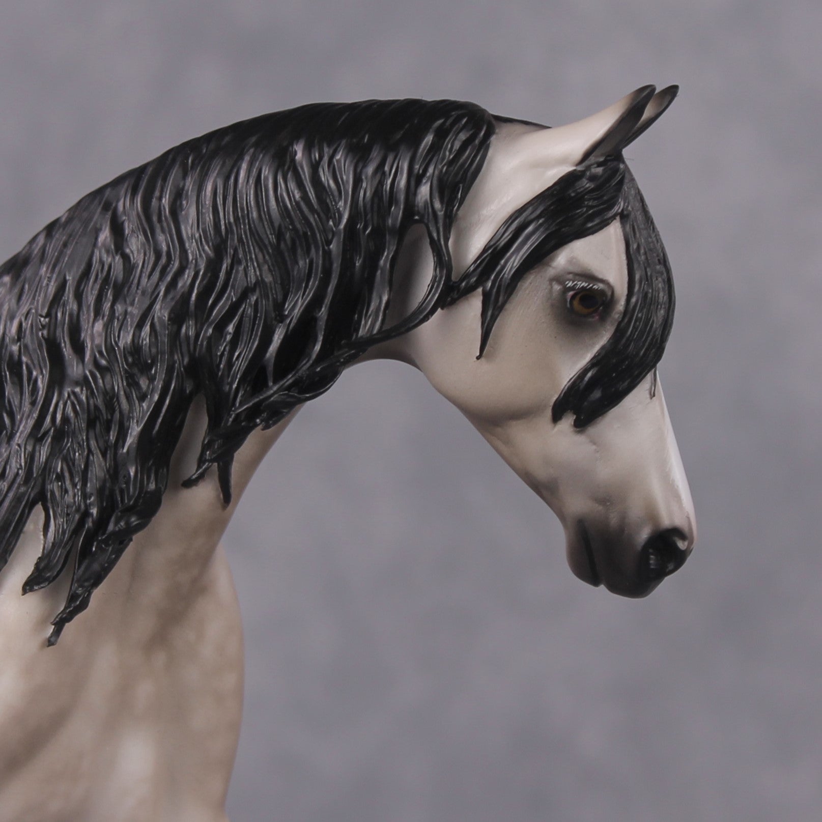 "McKormick" OOAK Custom Dapple Rose Grey Pony By Sheryl Leisure Best Offer 03/04/2025