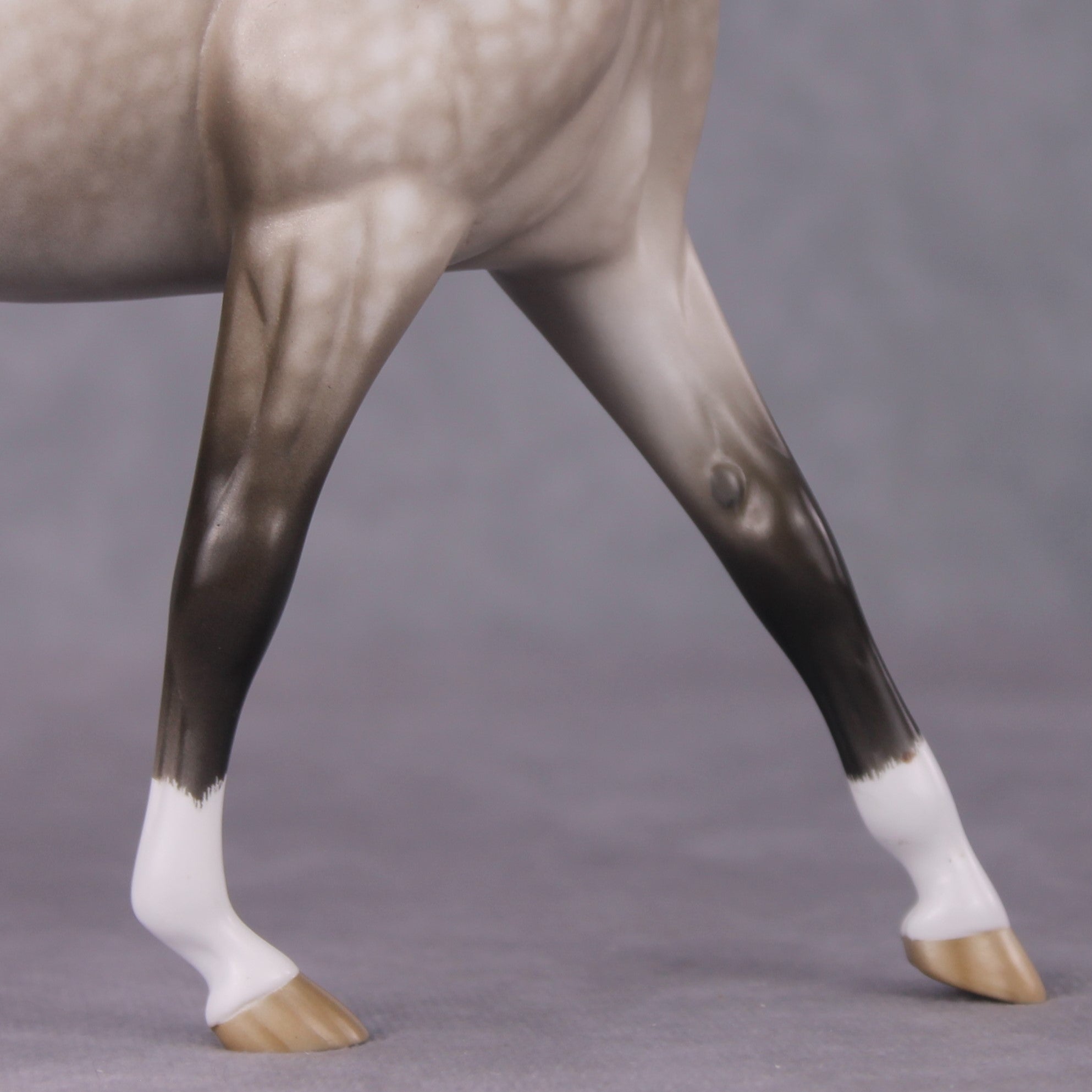 "McKormick" OOAK Custom Dapple Rose Grey Pony By Sheryl Leisure Best Offer 03/04/2025