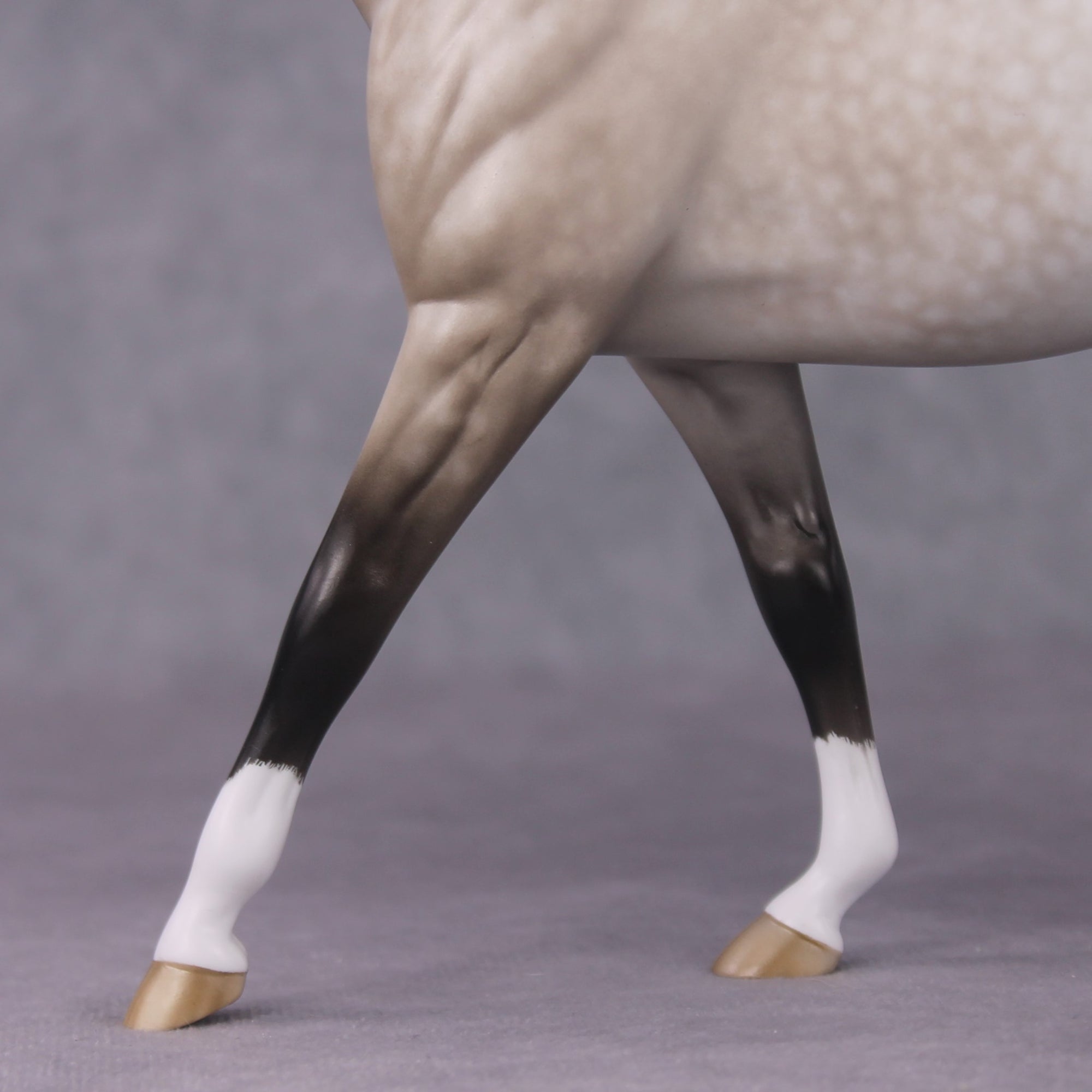 "McKormick" OOAK Custom Dapple Rose Grey Pony By Sheryl Leisure Best Offer 03/04/2025