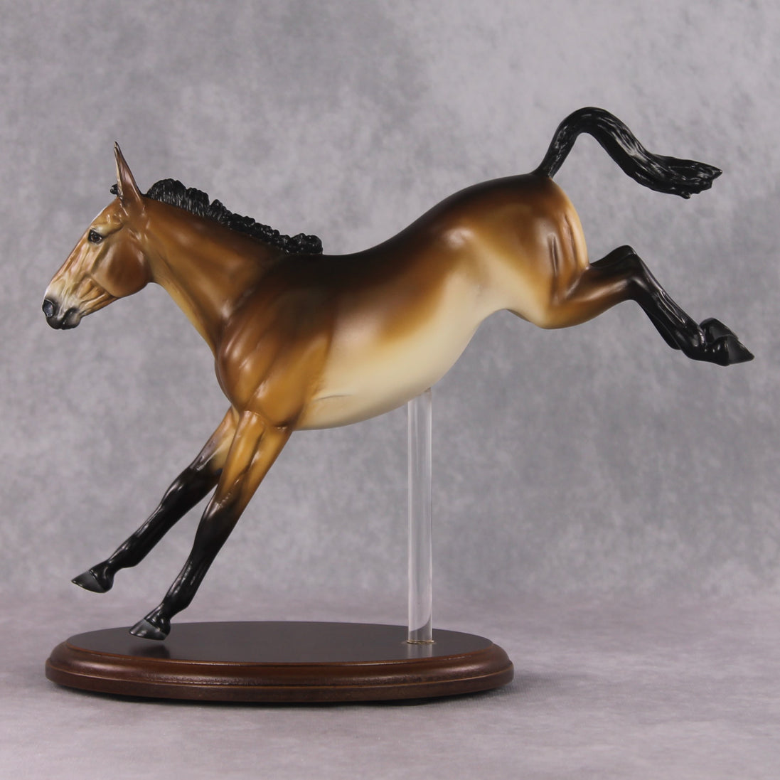 "Jenny Braystone" OOAK EFCM Jumping Bay Mule By Tiffany Purdy - GemStone Series