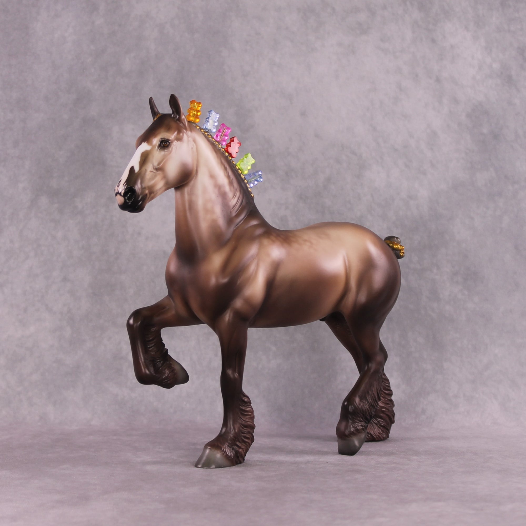 "Mishka" LE-10 Trotting Drafter By Jess Hamill - Menagerie Series