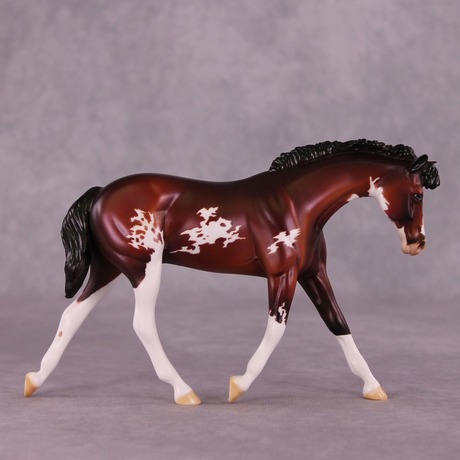 "Amaranth" OOAK FCM Warmblood Pebble by Dawn Quick EQ25