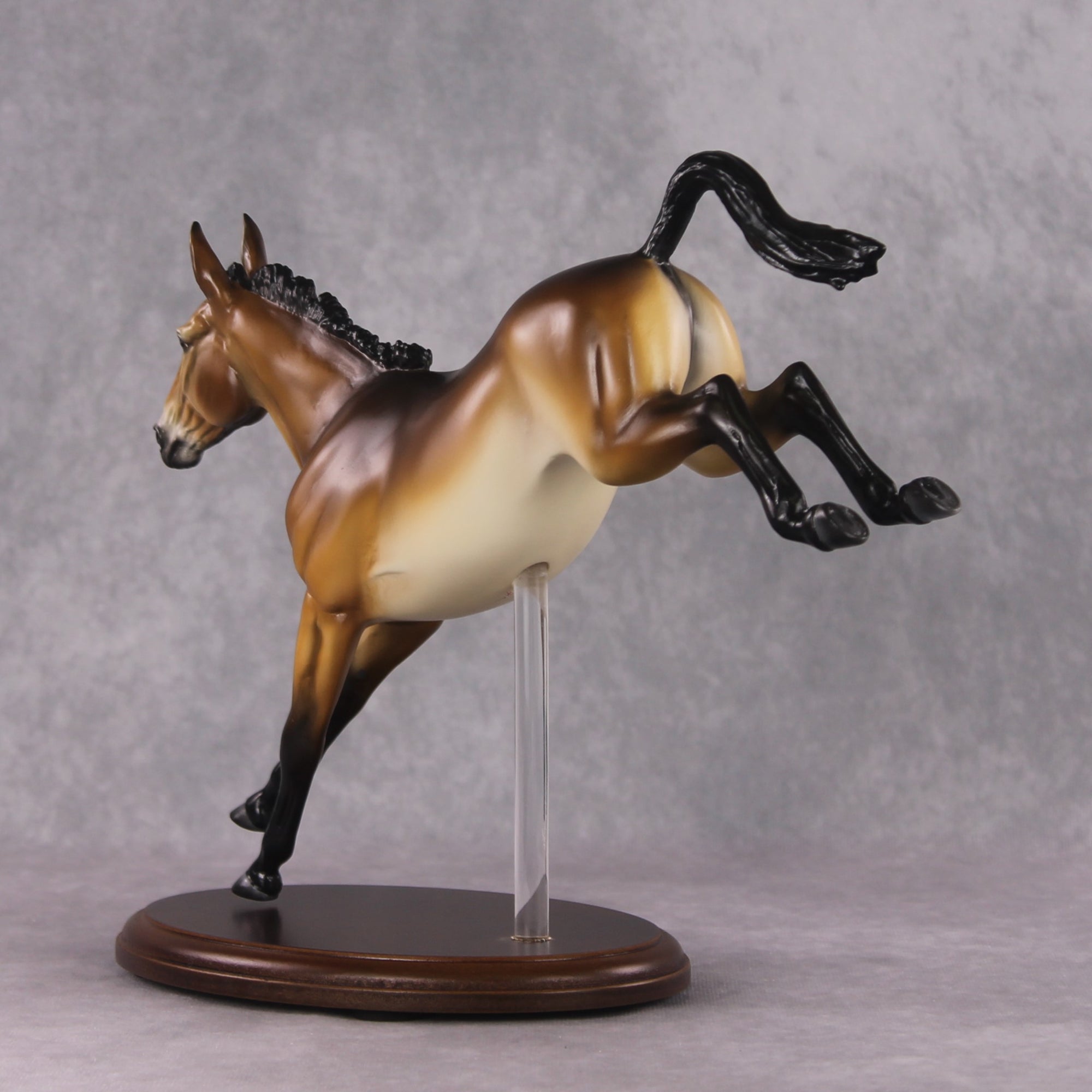 "Jenny Braystone" OOAK EFCM Jumping Bay Mule By Tiffany Purdy - GemStone Series