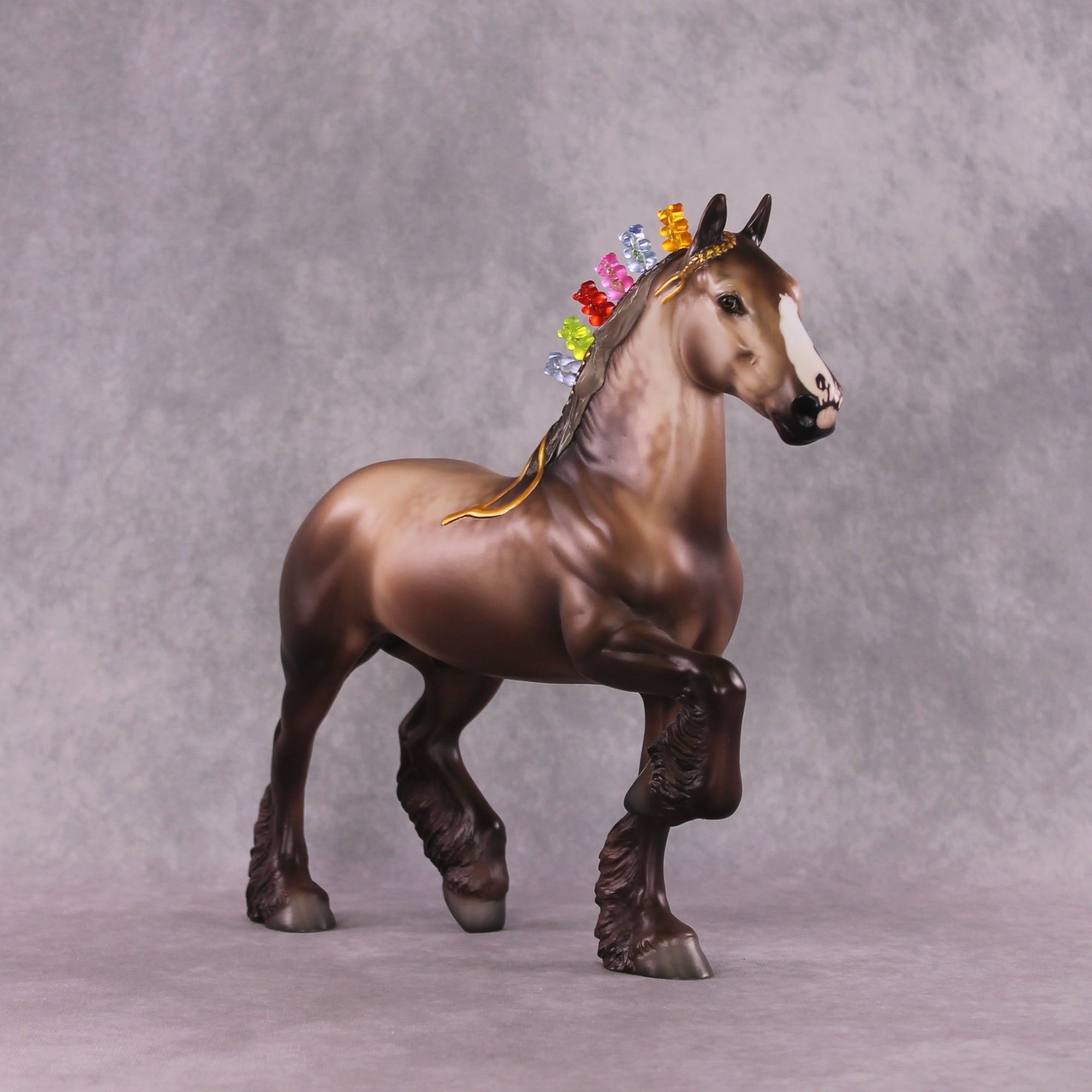"Mishka" LE-10 Trotting Drafter By Jess Hamill - Menagerie Series