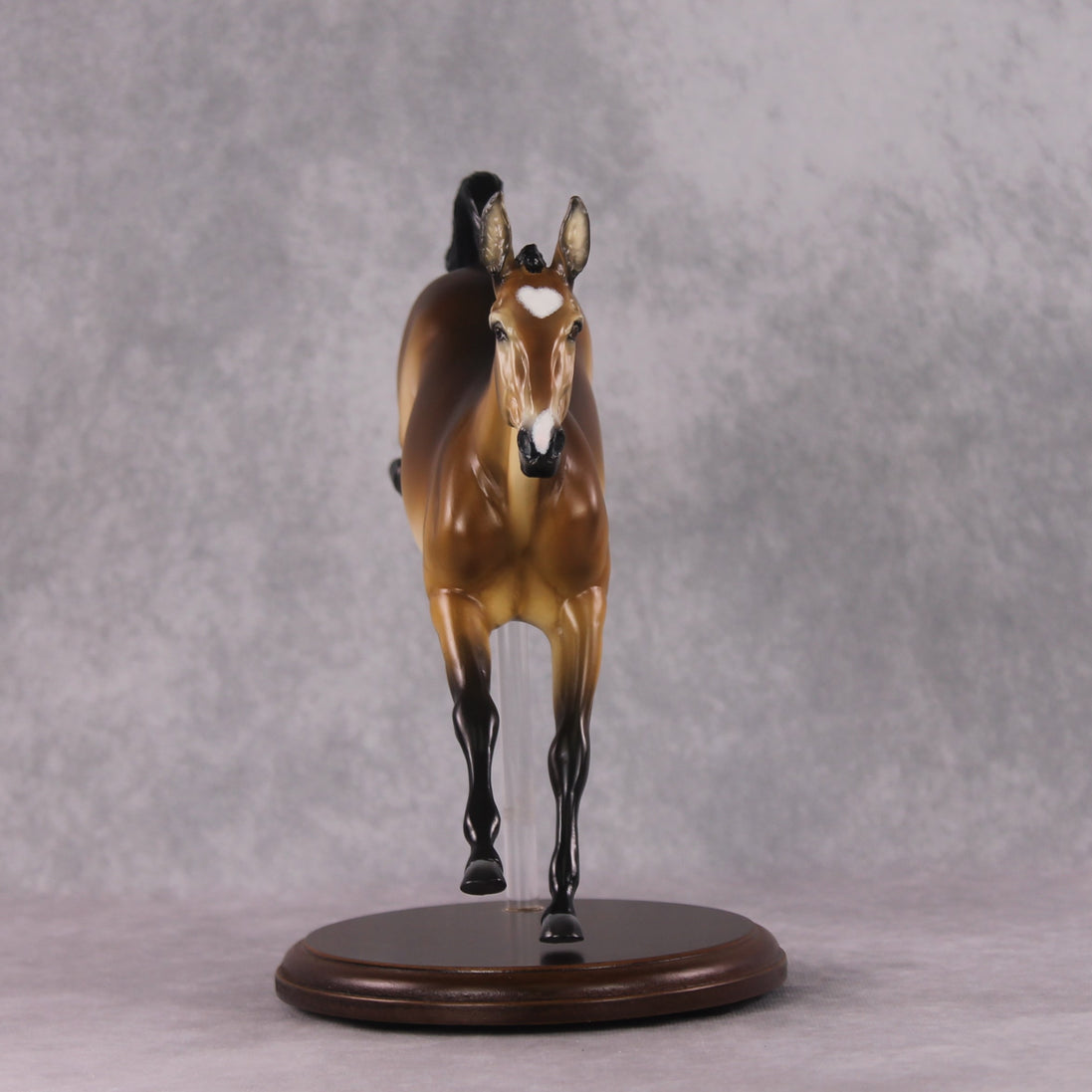 "Jenny Braystone" OOAK EFCM Jumping Bay Mule By Tiffany Purdy - GemStone Series