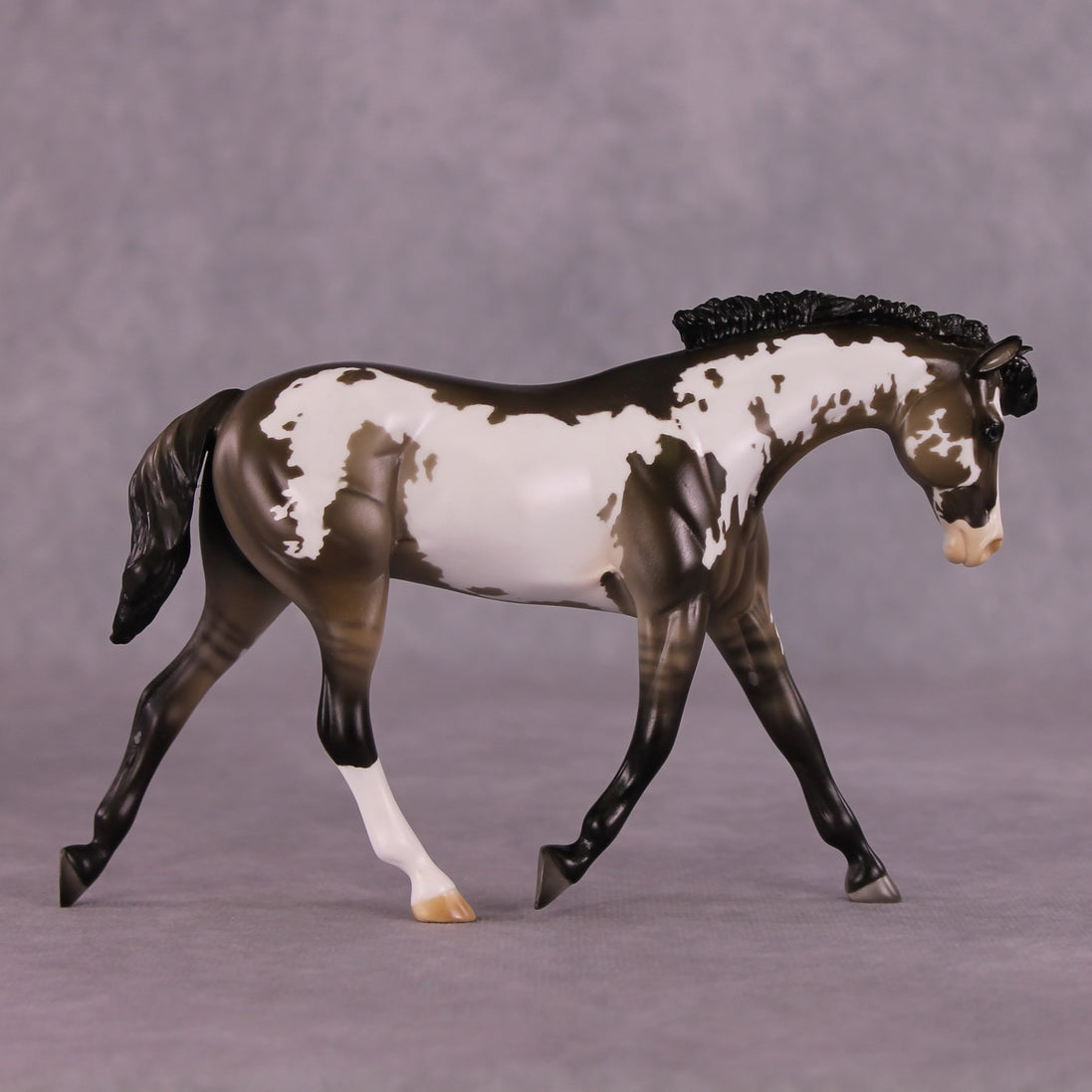 "Estavelle" OOAK FCM Warmblood Pebble by Julie Keim EQ25