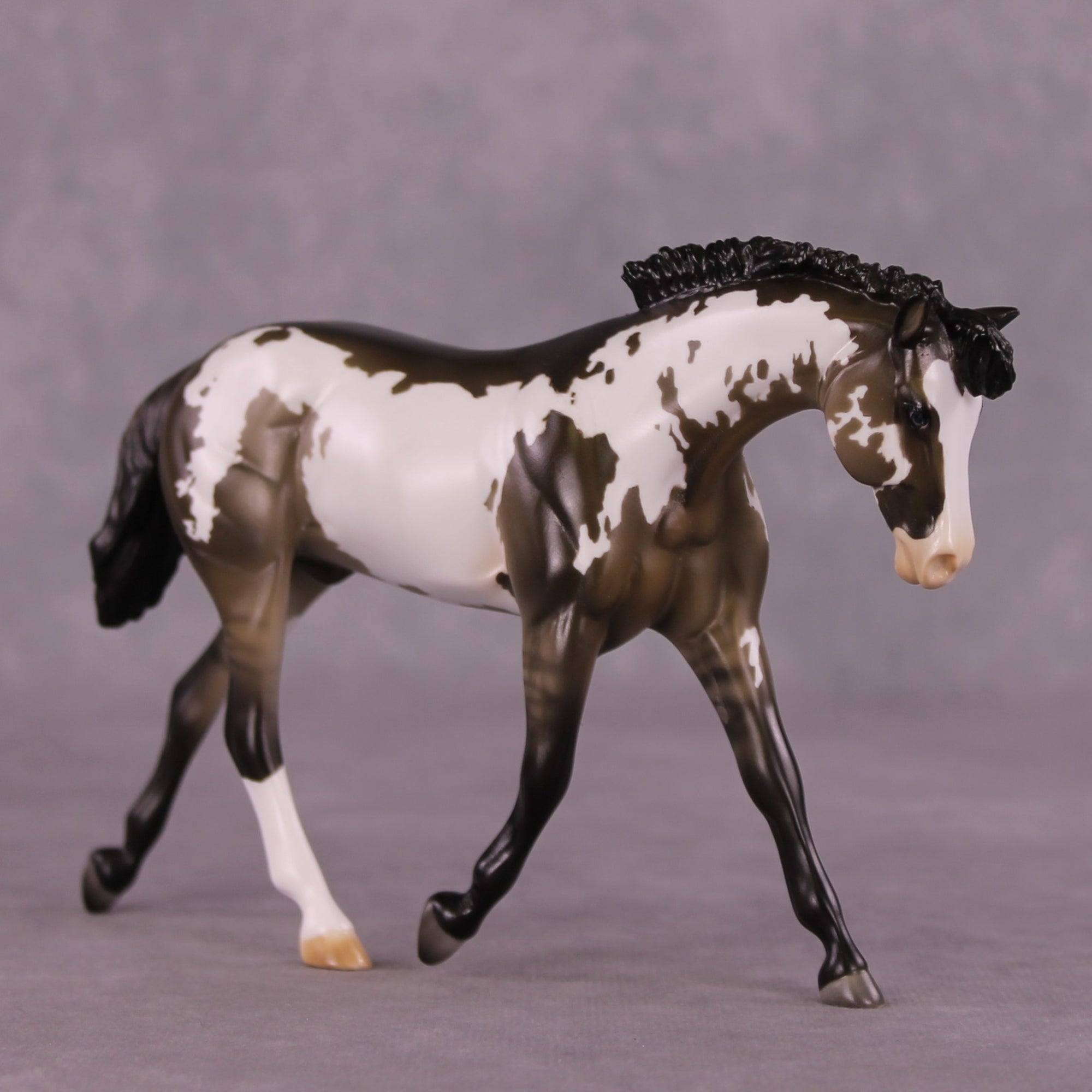 "Estavelle" OOAK FCM Warmblood Pebble by Julie Keim EQ25