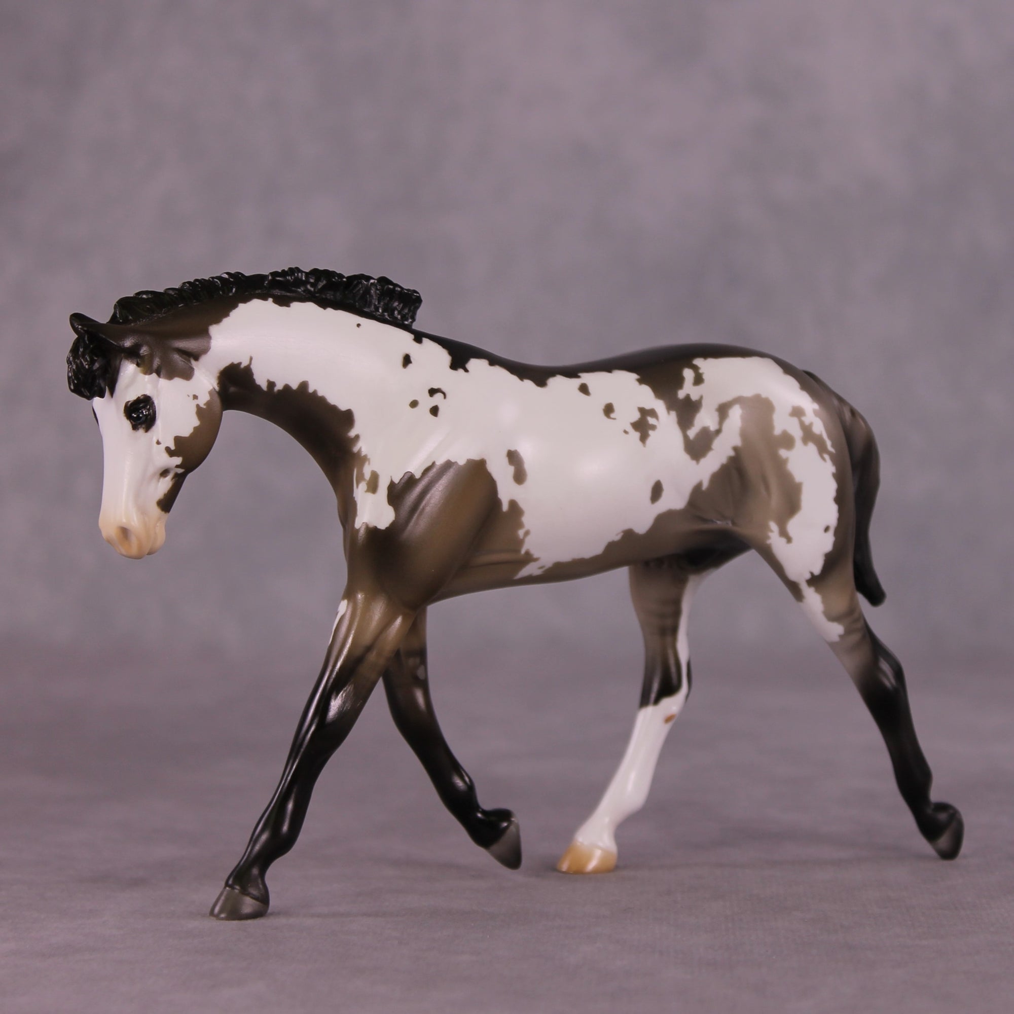 "Estavelle" OOAK FCM Warmblood Pebble by Julie Keim EQ25