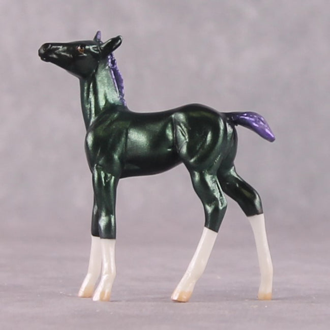 "Argentina" LE-5 Green & Purple Deco Foal Chip By Jamie Adamson $99 Chips Sale 03/03/2025