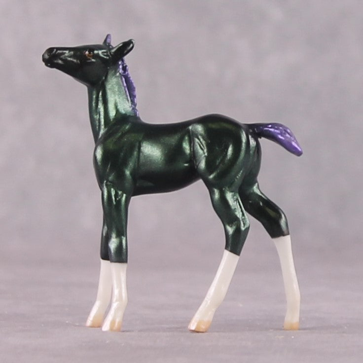 "Argentina" LE-5 Green & Purple Deco Foal Chip By Jamie Adamson $99 Chips Sale 03/03/2025