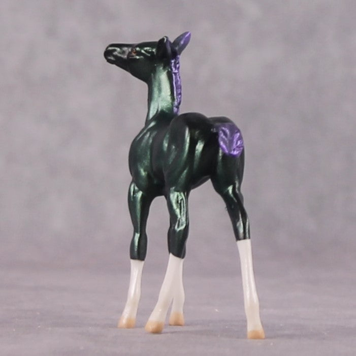 "Argentina" LE-5 Green & Purple Deco Foal Chip By Jamie Adamson $99 Chips Sale 03/03/2025