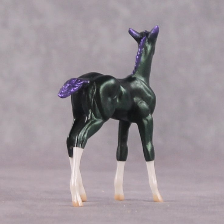 "Argentina" LE-5 Green & Purple Deco Foal Chip By Jamie Adamson $99 Chips Sale 03/03/2025