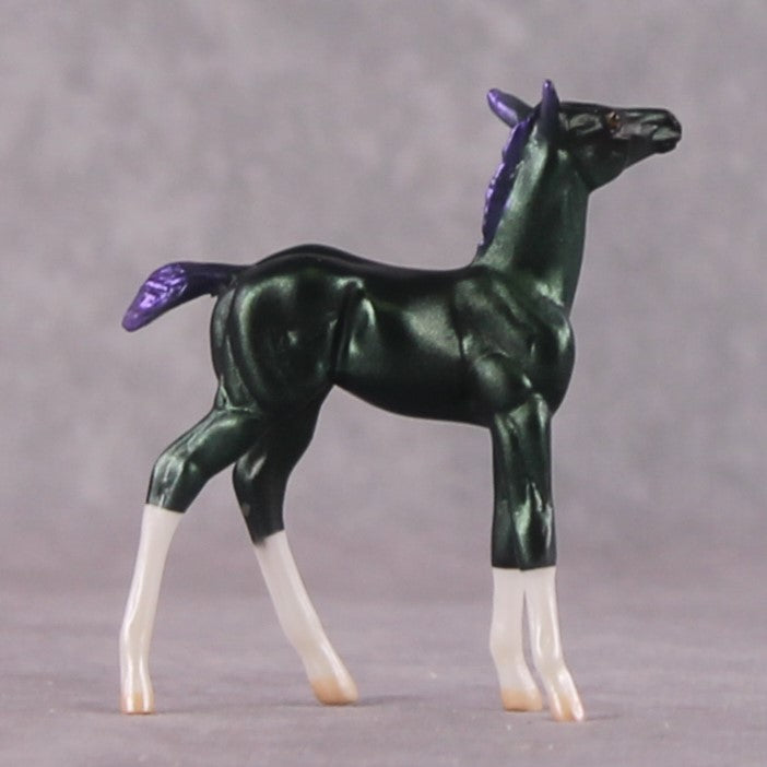 "Argentina" LE-5 Green & Purple Deco Foal Chip By Jamie Adamson $99 Chips Sale 03/03/2025