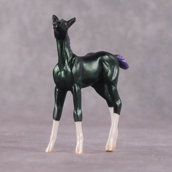 "Argentina" LE-5 Green & Purple Deco Foal Chip By Jamie Adamson $99 Chips Sale 03/03/2025