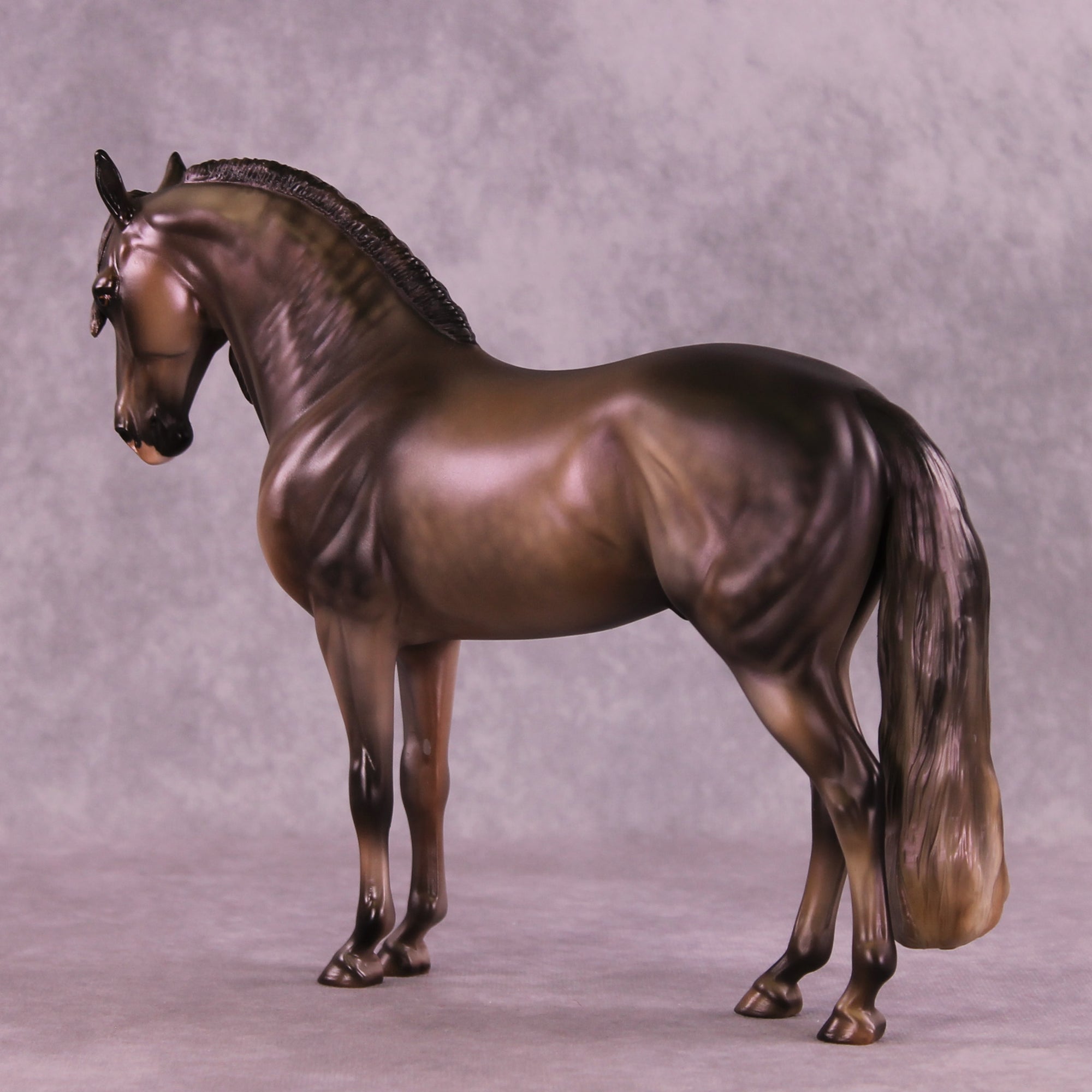 Rhyme or Reason OOAK FCM Andalusian by Julie Keim DDOOAKs25