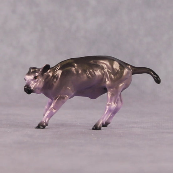 "Cherie" LE-5 Brass & Violet Pangare Deco Calf Chip By Jamie Adamson $99 Chips Sale 03/03/2025