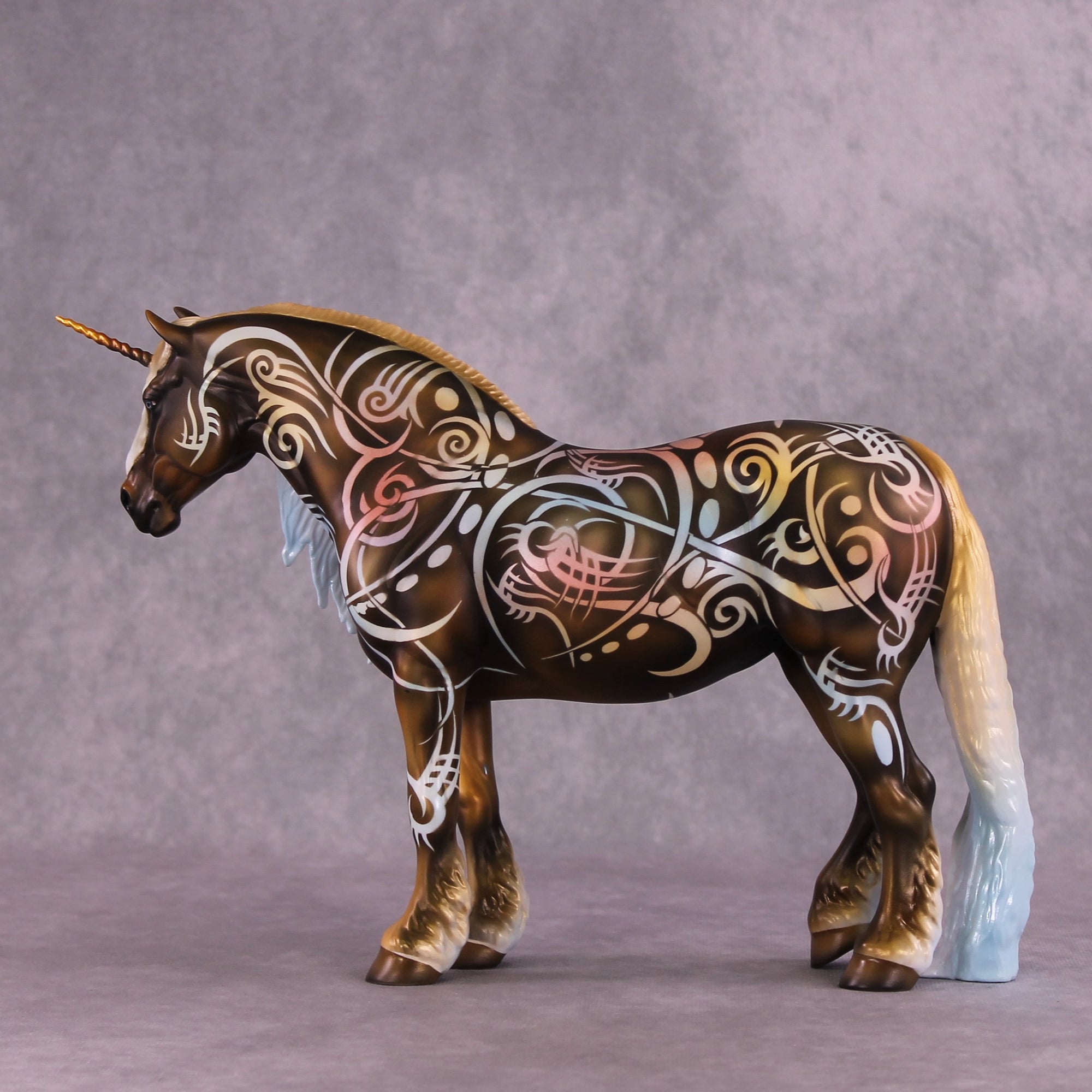 "Tribal" OOAK FCM Bunny Heavy Draft by Kike Duarte Best Offer EQ25 07/15/25