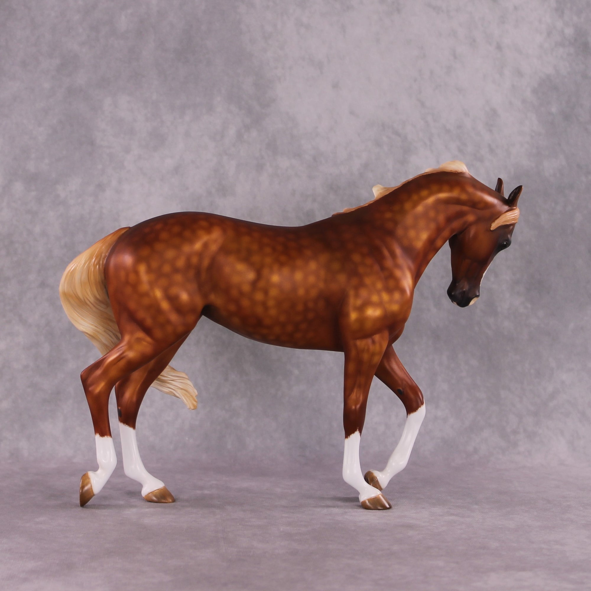 "Grumpy Muffin" OOAK FCM Thoroughbred By Kristen Cermele SHCF25 Best Offer 5/27/25